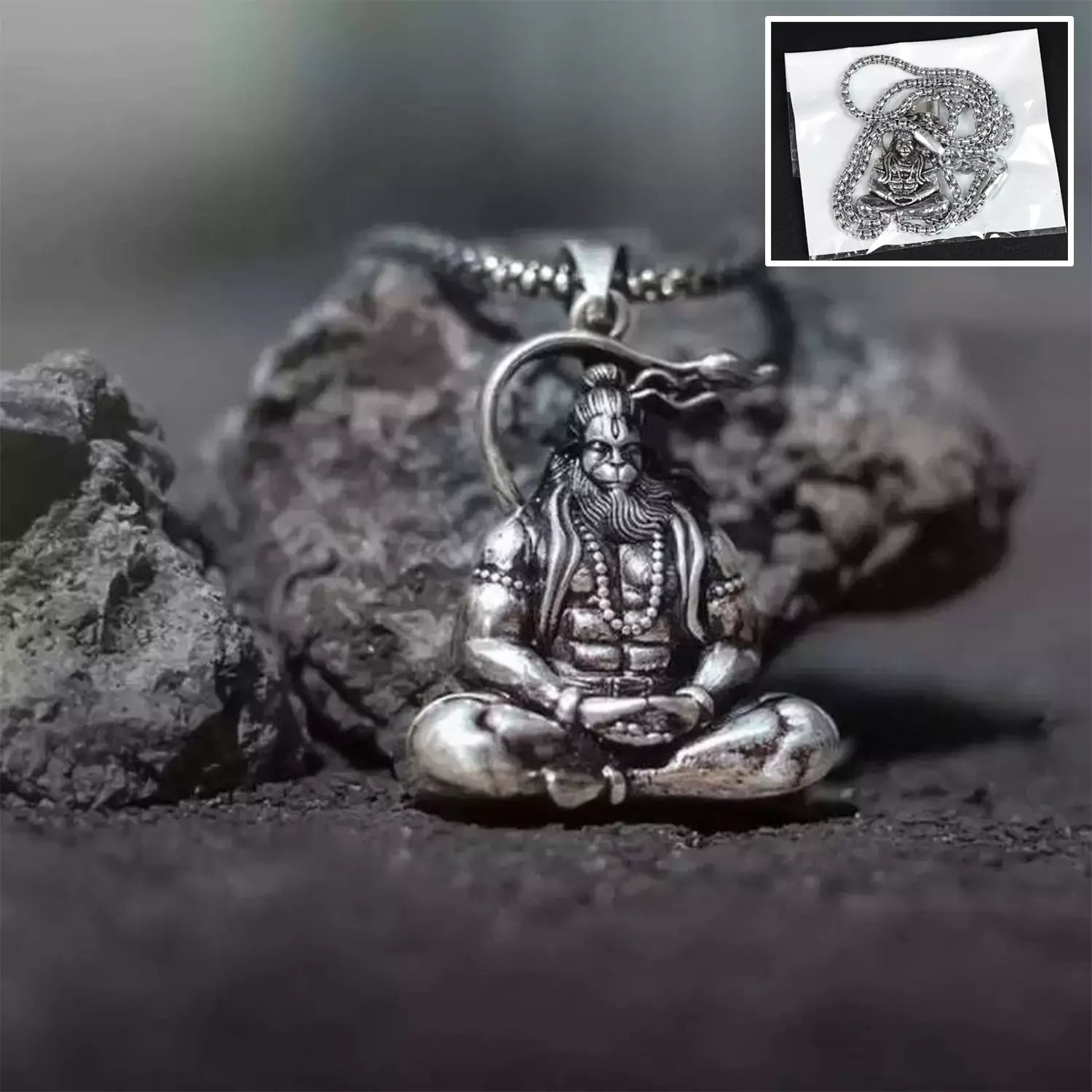 Hanuman Ji Pendant Necklace - Jewellery