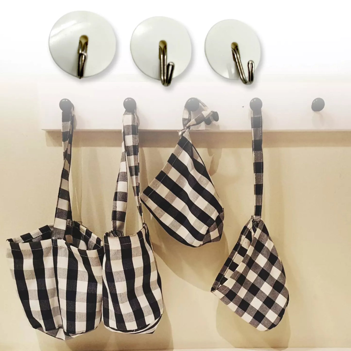 Strong Adhesive Wall Hooks - Home & Kitchen