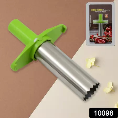 Stainless steel chili corer