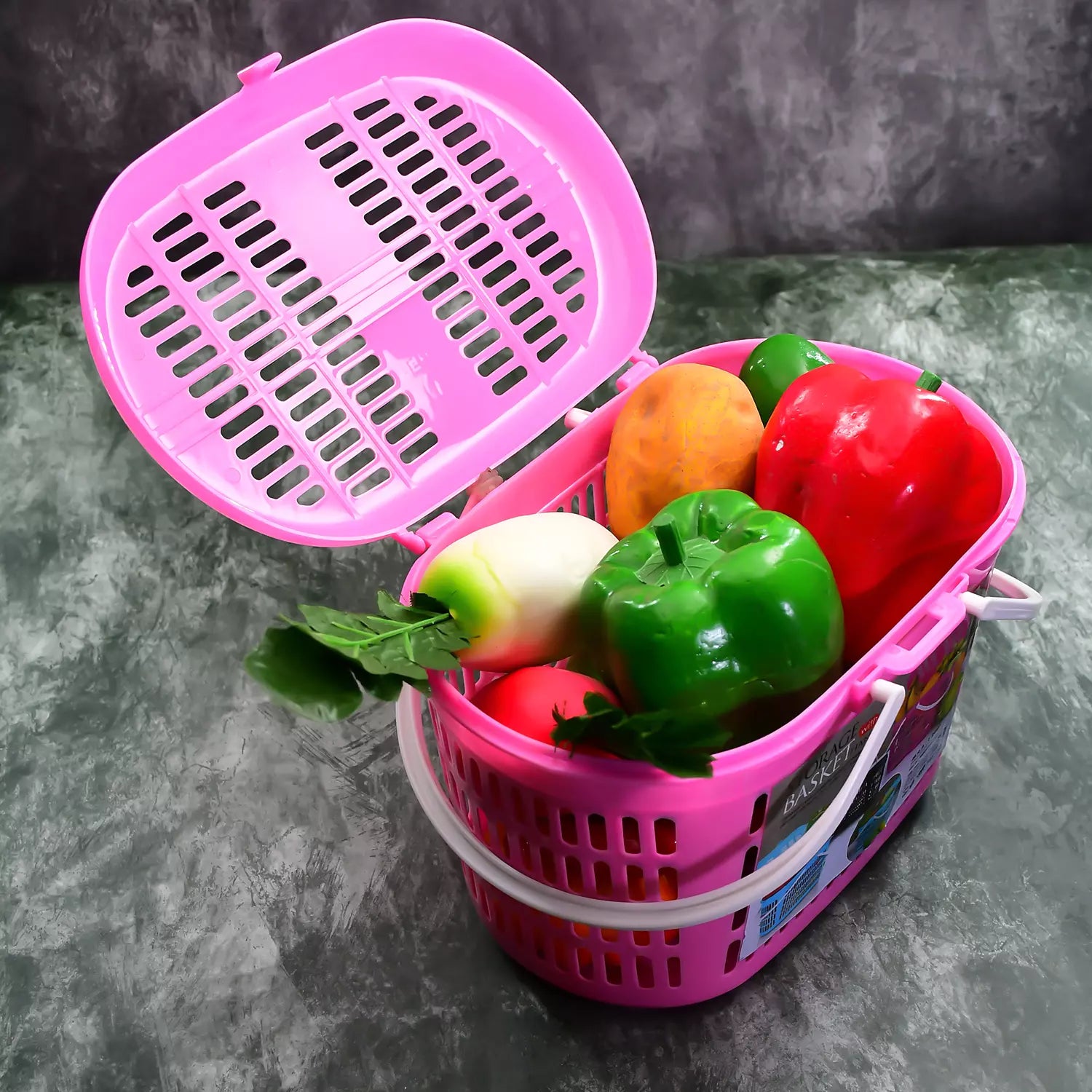 Multipurpose storage baskets