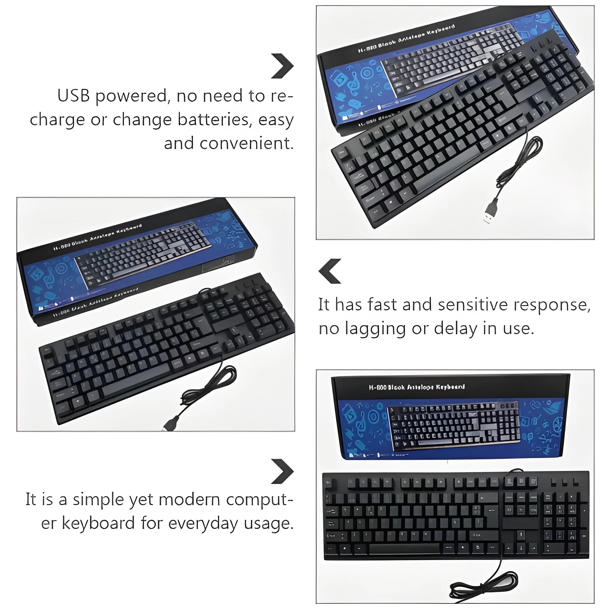 Arabic keyboard mouse set
