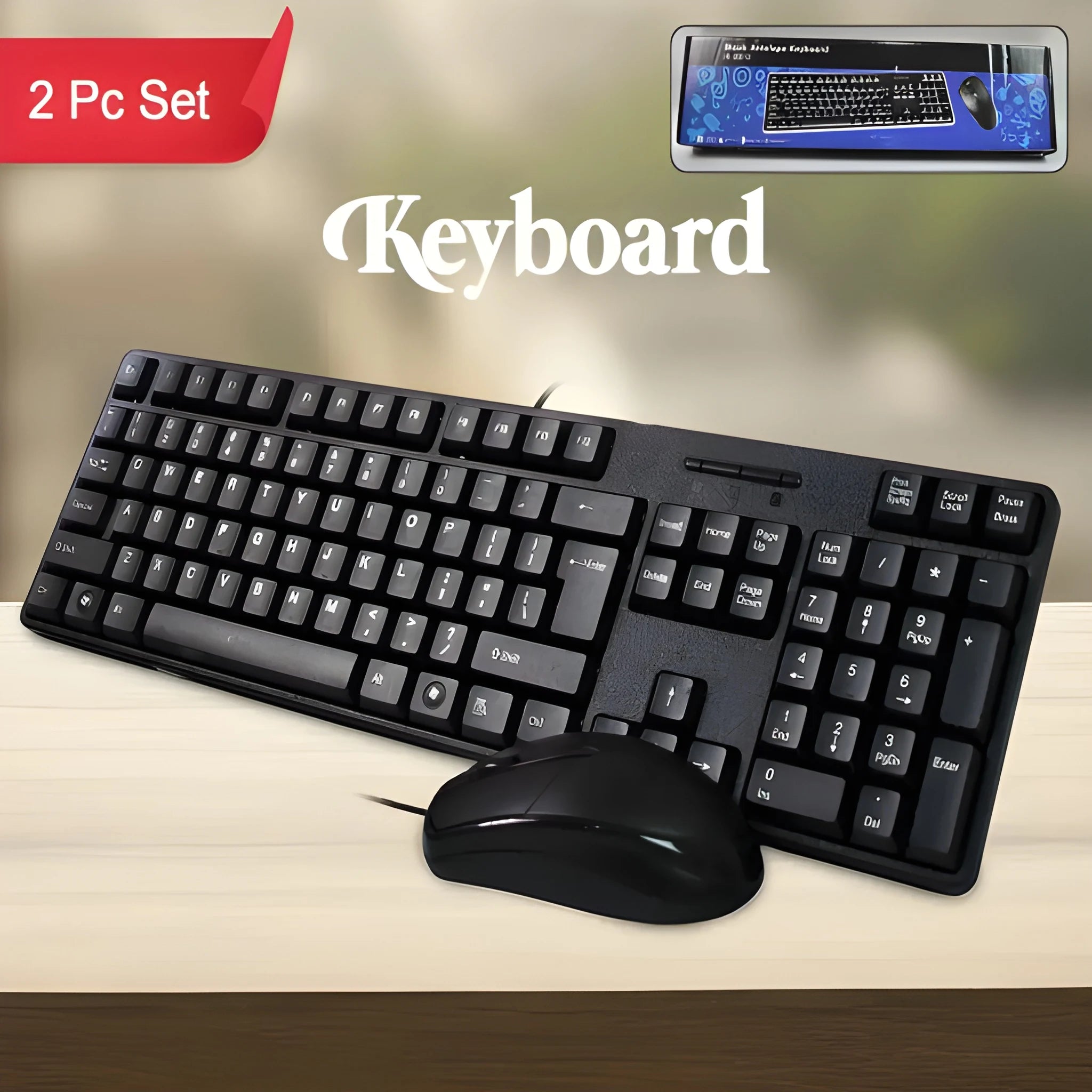 Arabic keyboard mouse set
