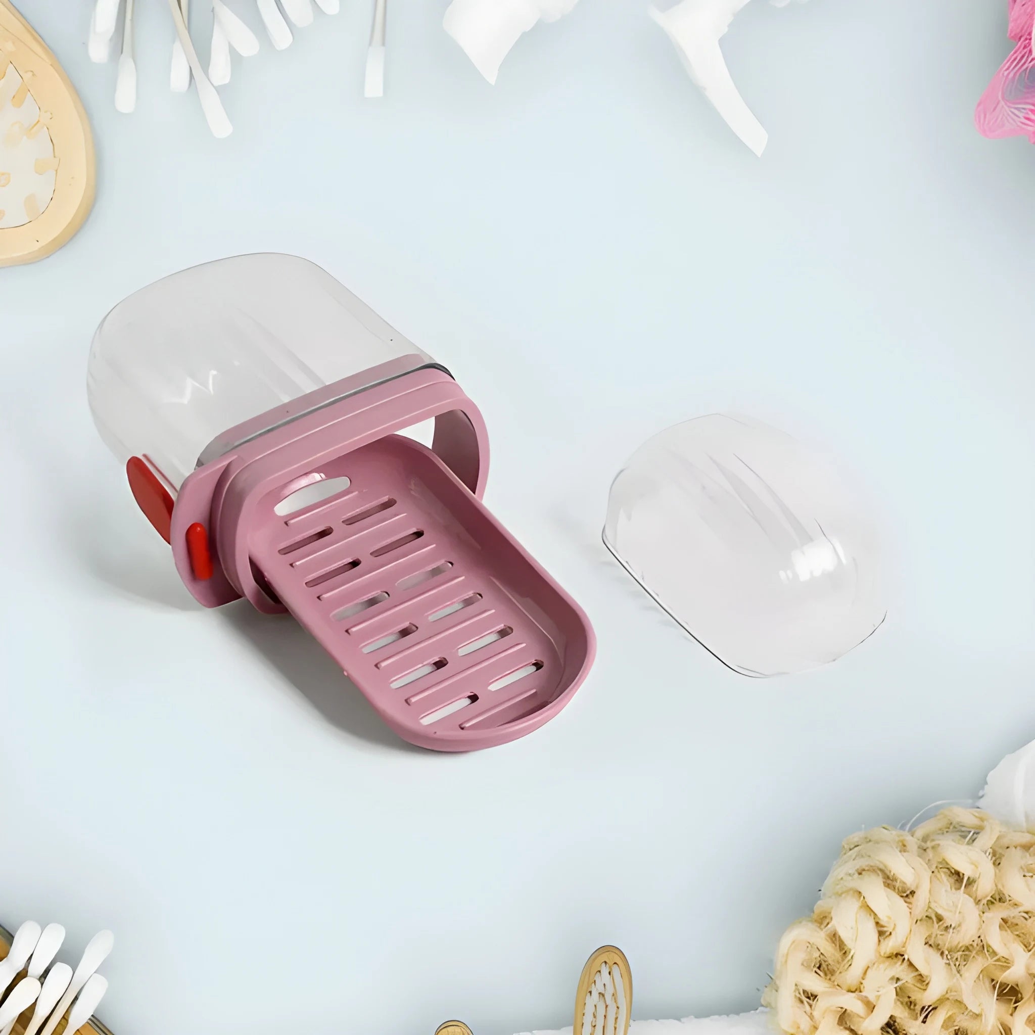 Armor-lock soap case