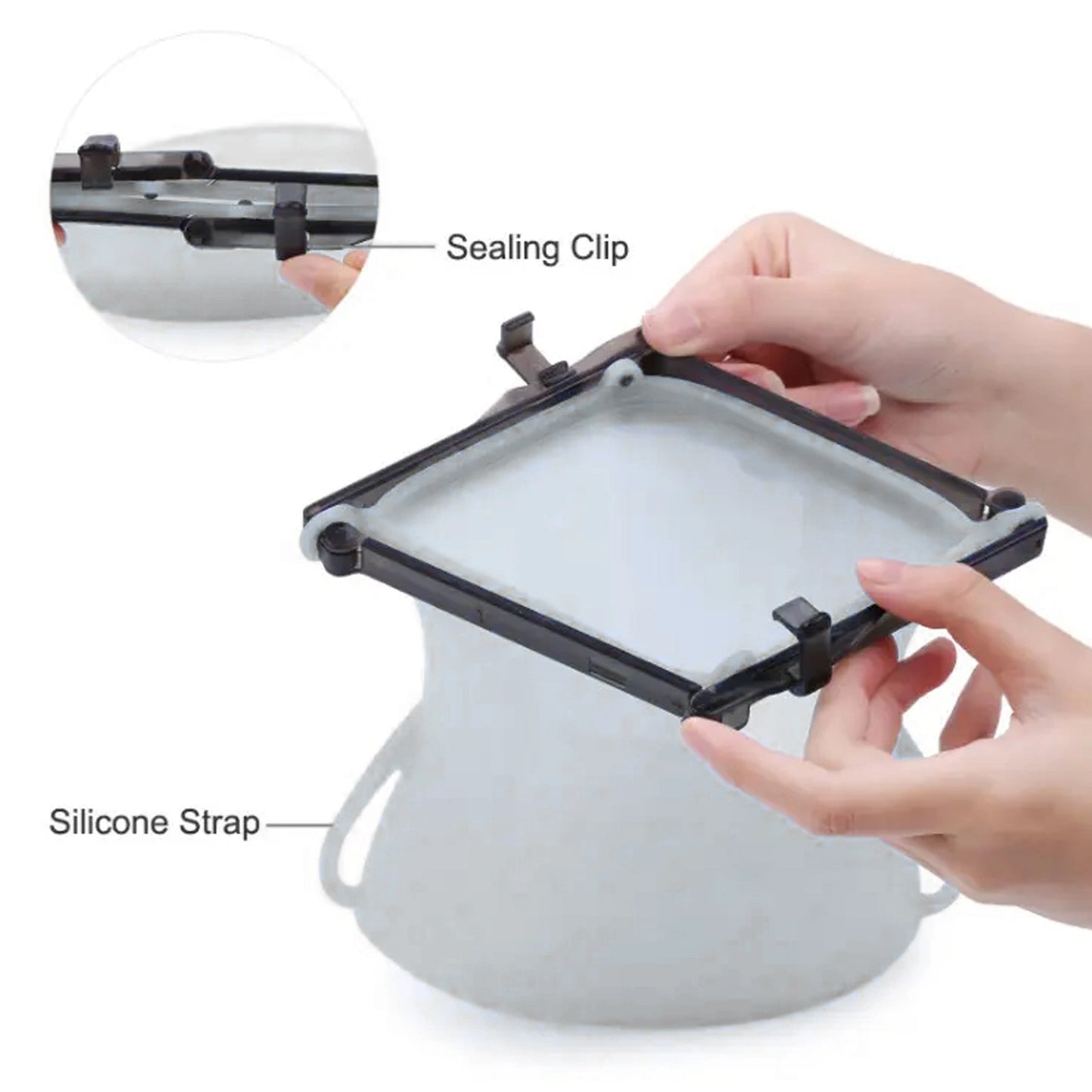 Best reusable silicone bags (3 pcs) - food storage | 2025 | fast shipping