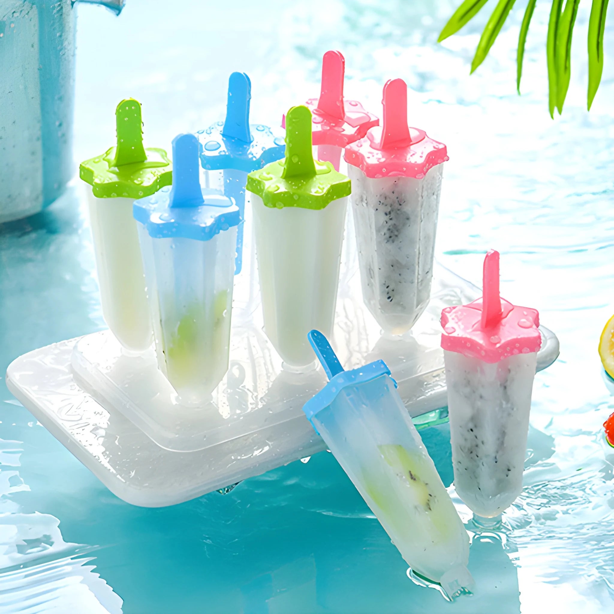Bpa-free ice pop molds