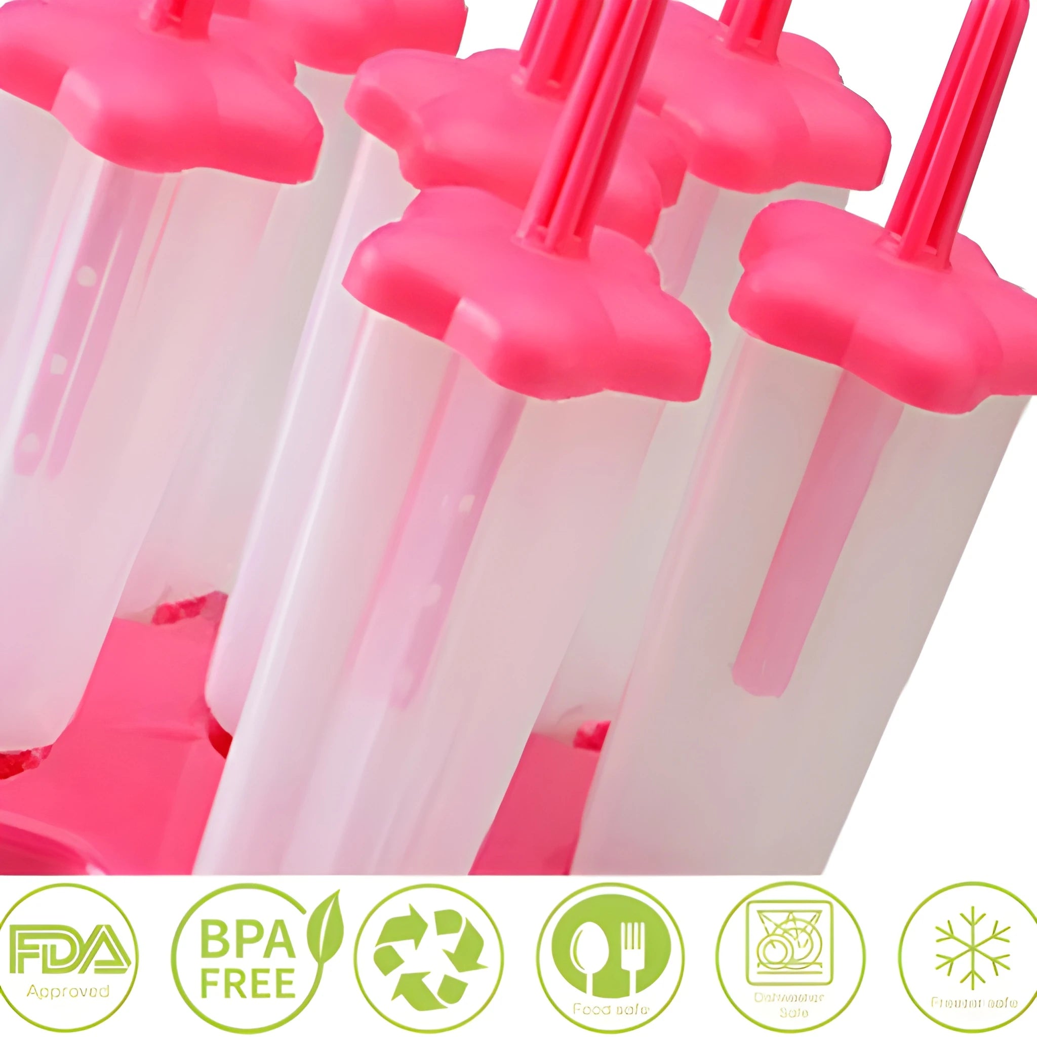 Bpa-free ice pop molds