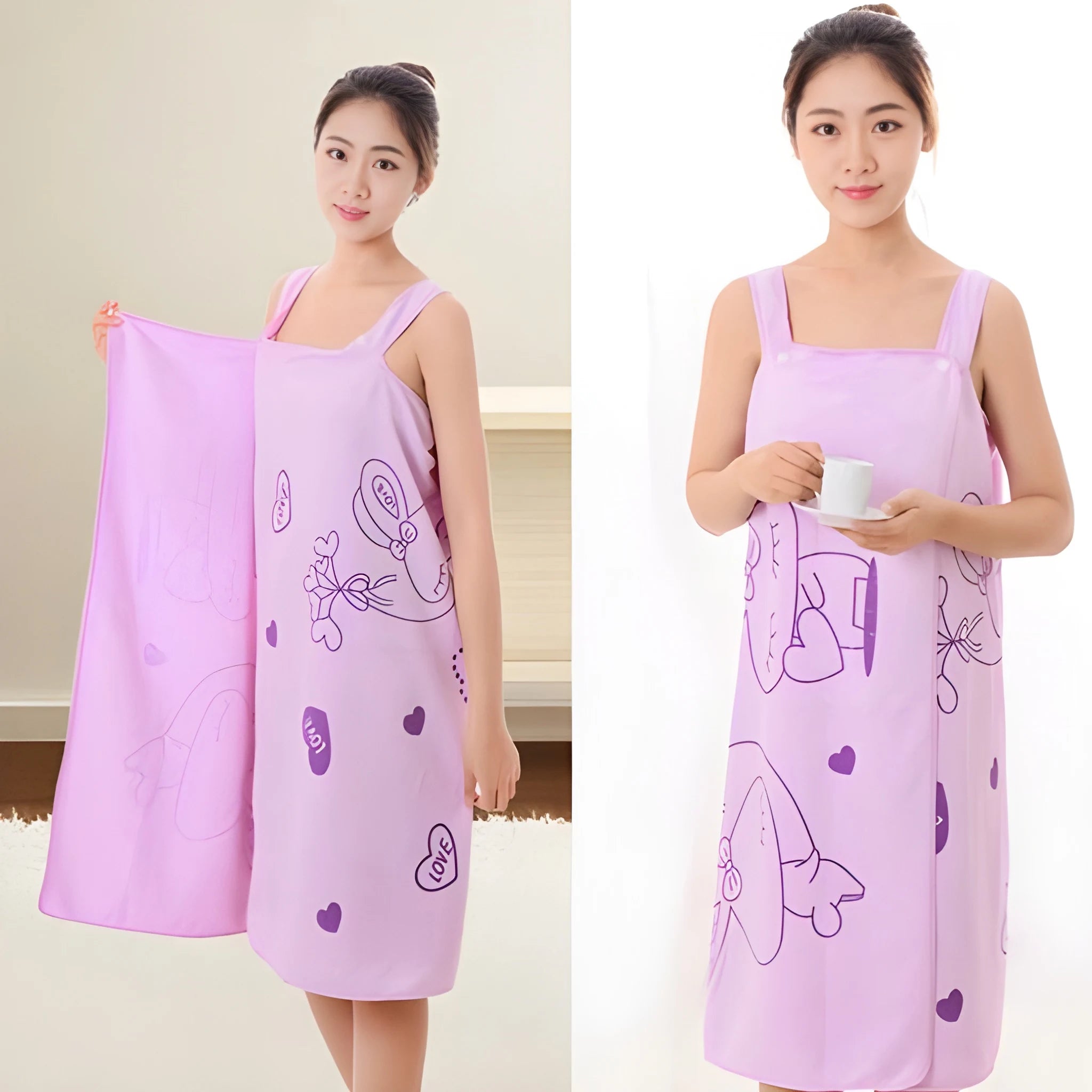Cloud cotton bathrobe