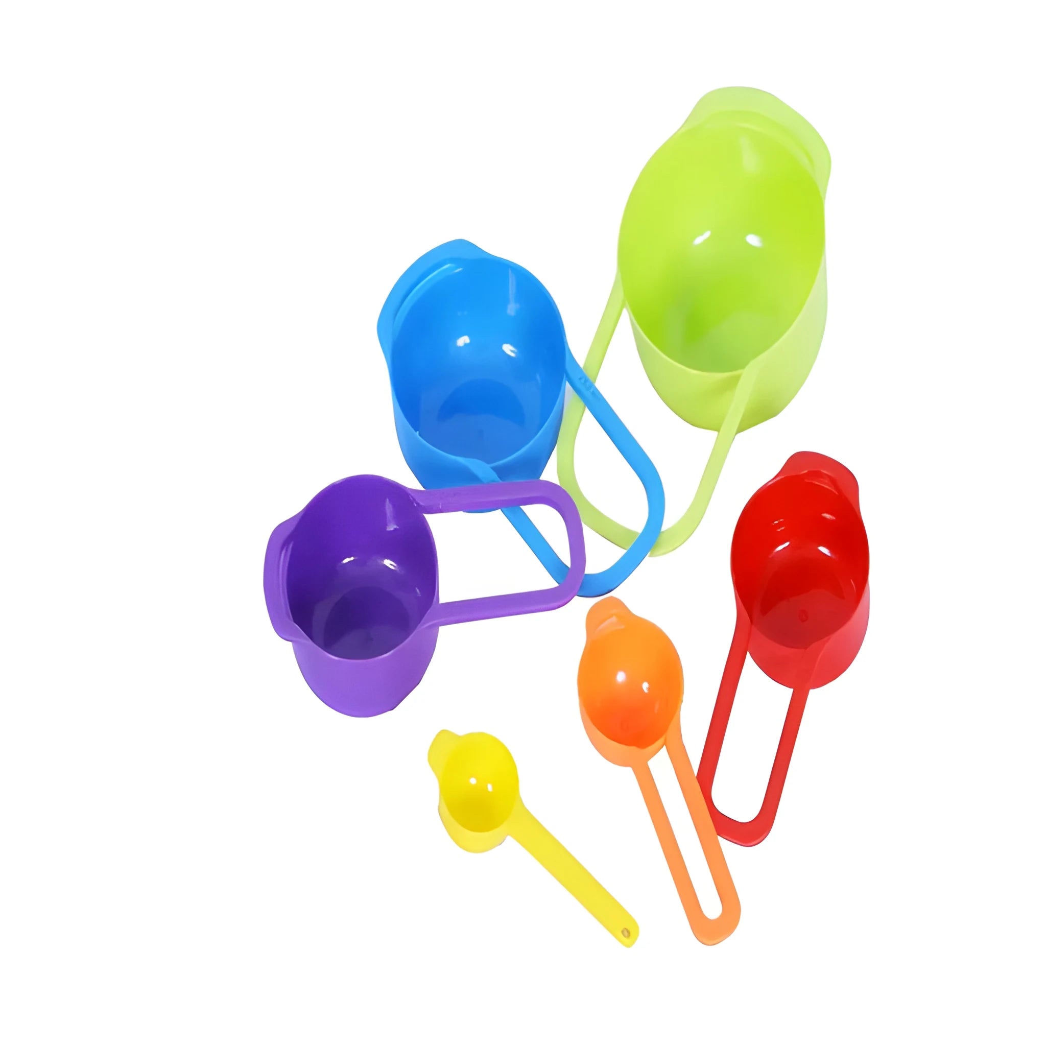 Color-coded measuring spoons