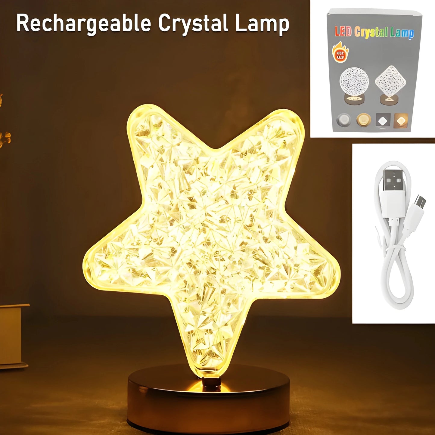 Best crystal diamond lamp cordless - desk lamps | 2025 | fast shipping