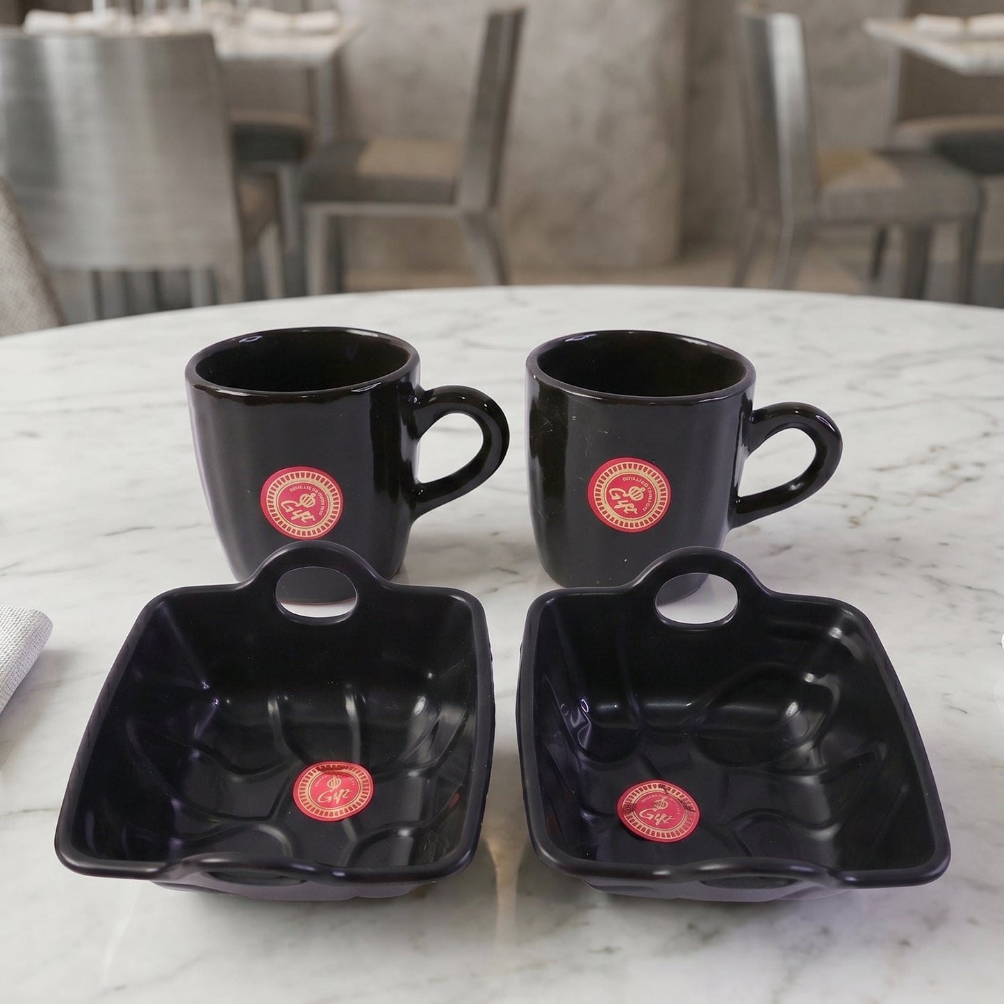 Elegant Ceramic Cup Mug Set