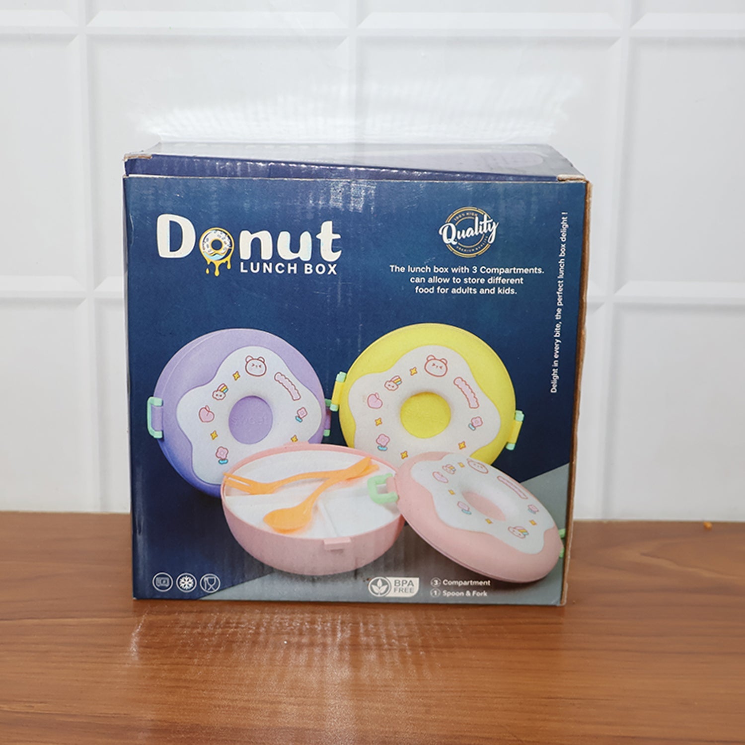Donut Kids Lunch Box
