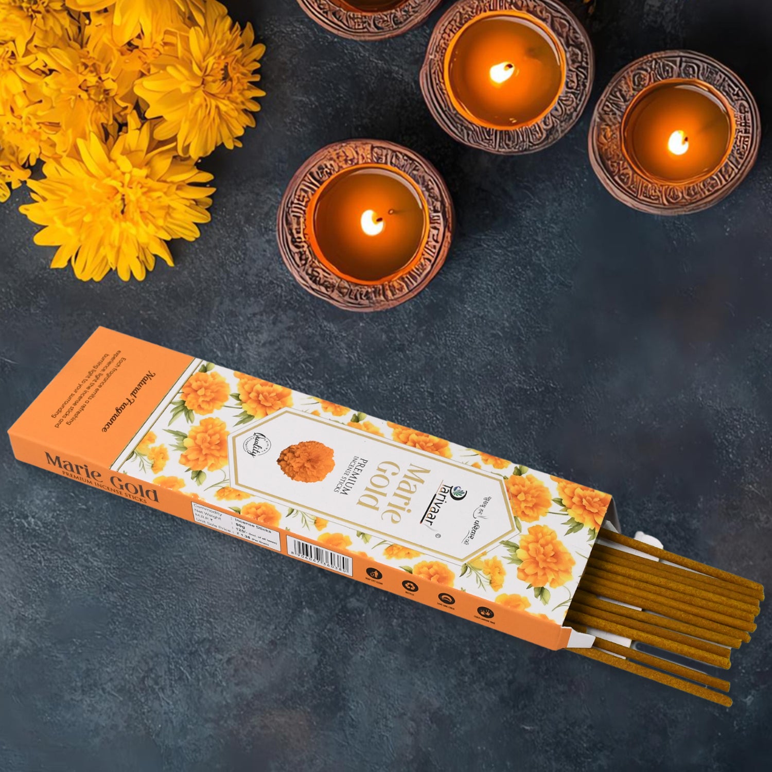 Best marigold incense sticks - 2025 | fast shipping