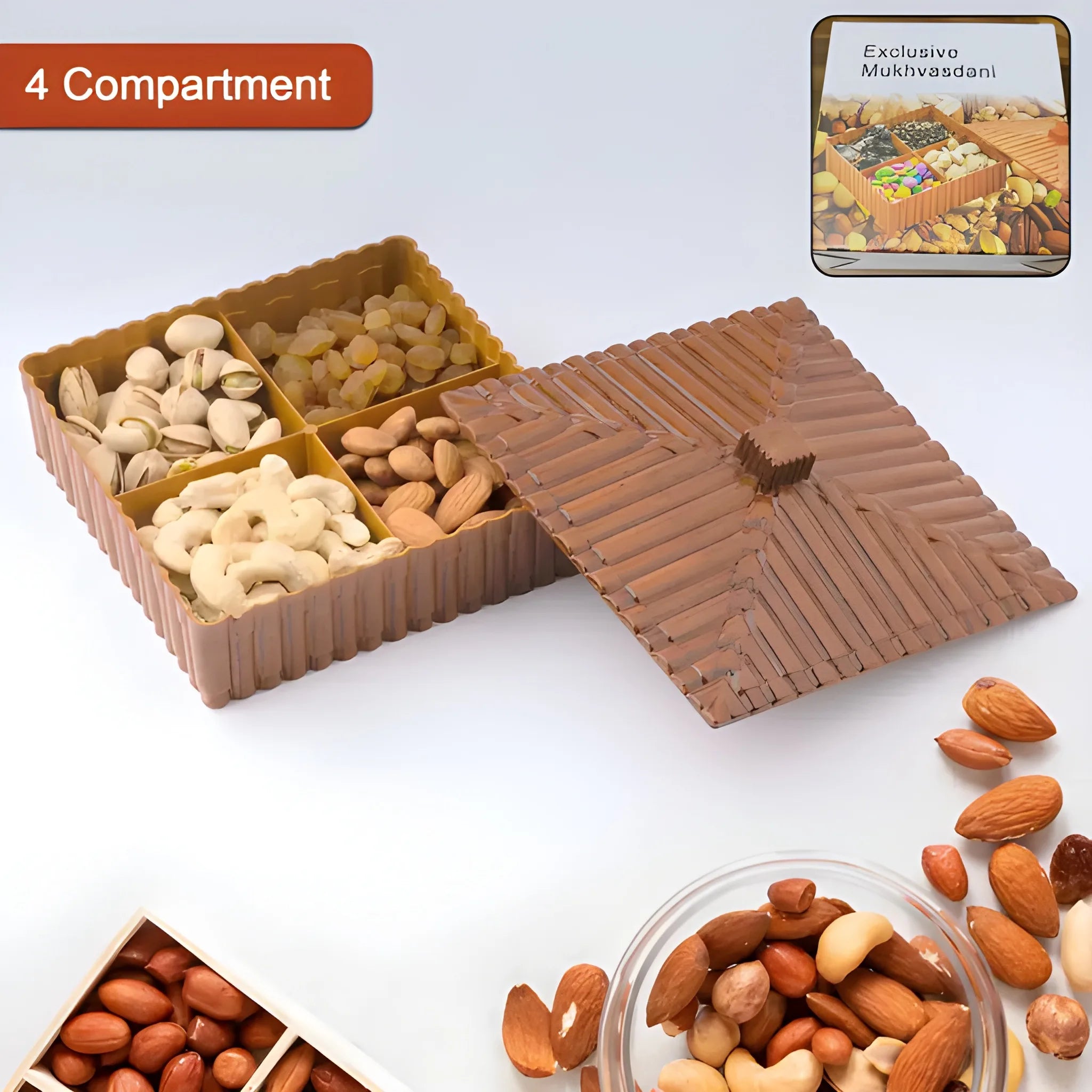 Elegant dry fruit organizer
