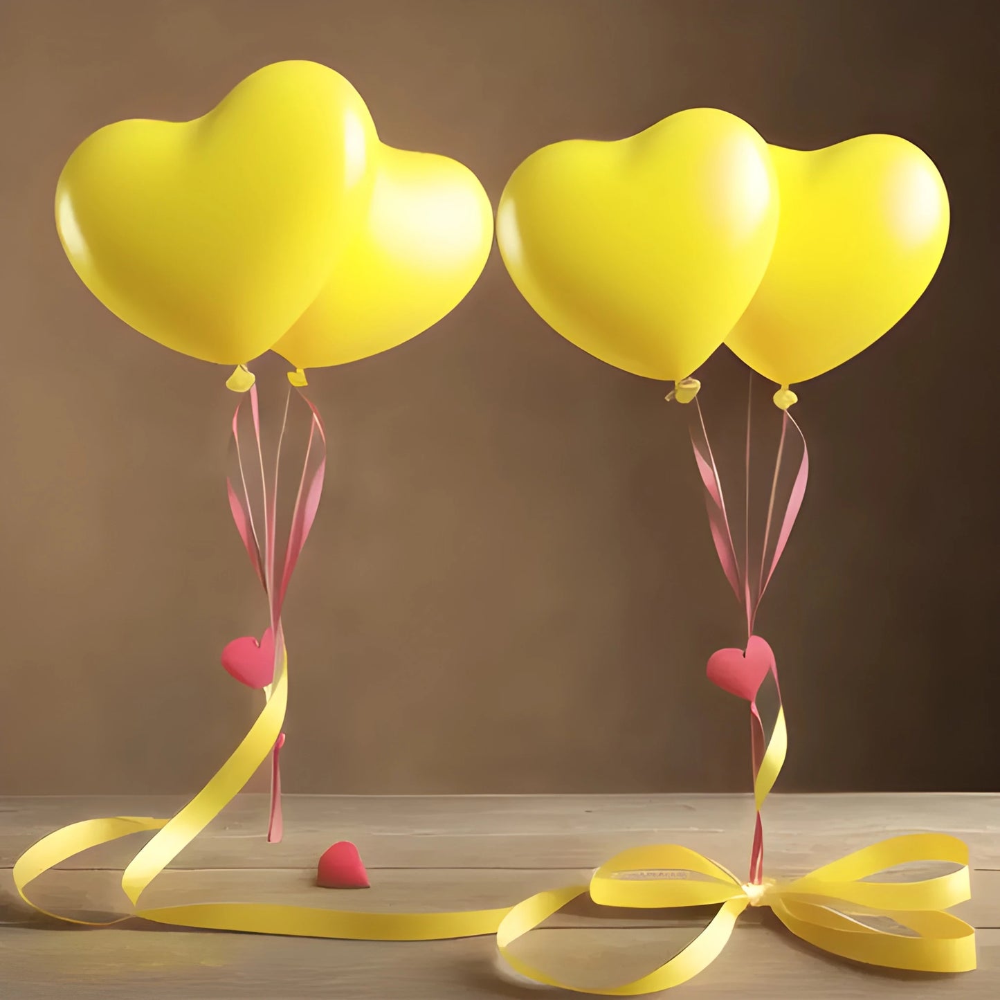 Elegant Heart-Shaped Balloons - Toys & Games
