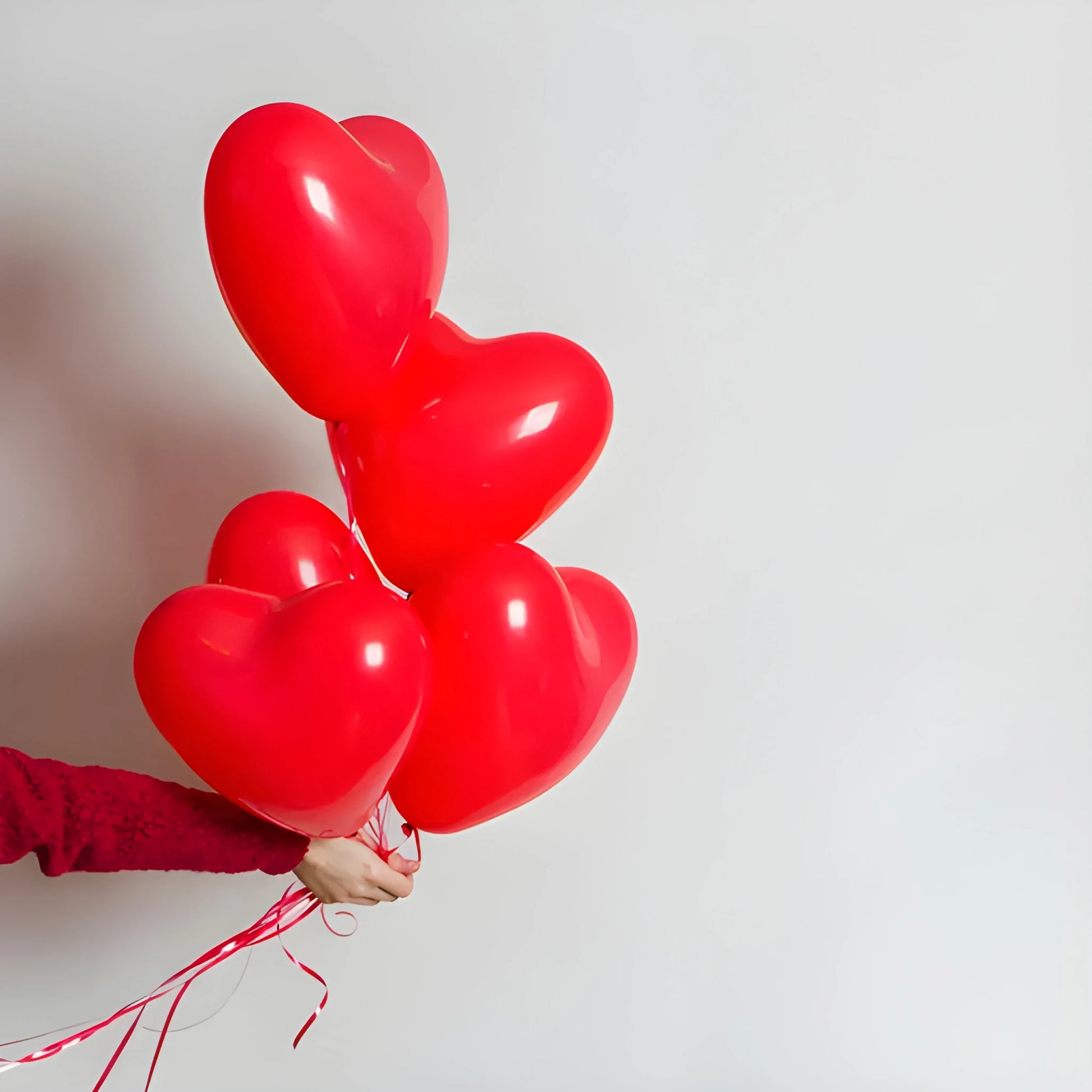 Elegant Heart-Shaped Balloons - Toys & Games