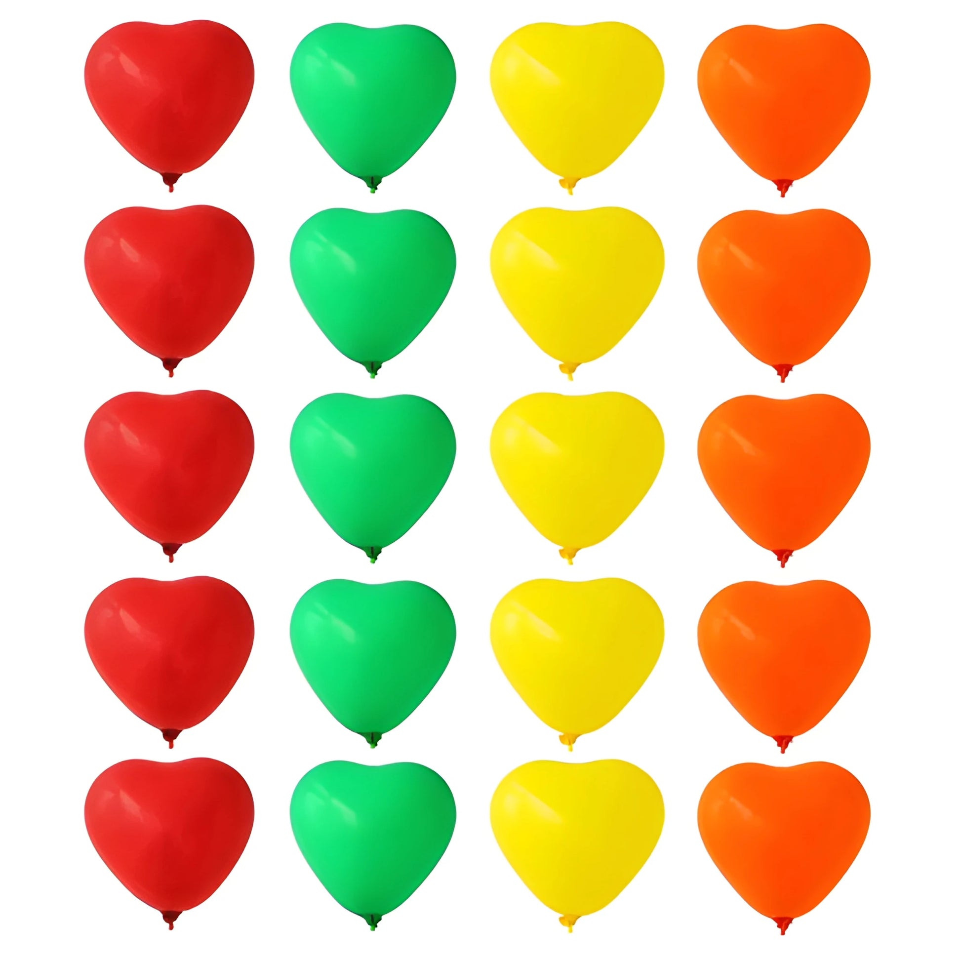 Elegant Heart-Shaped Balloons - Toys & Games