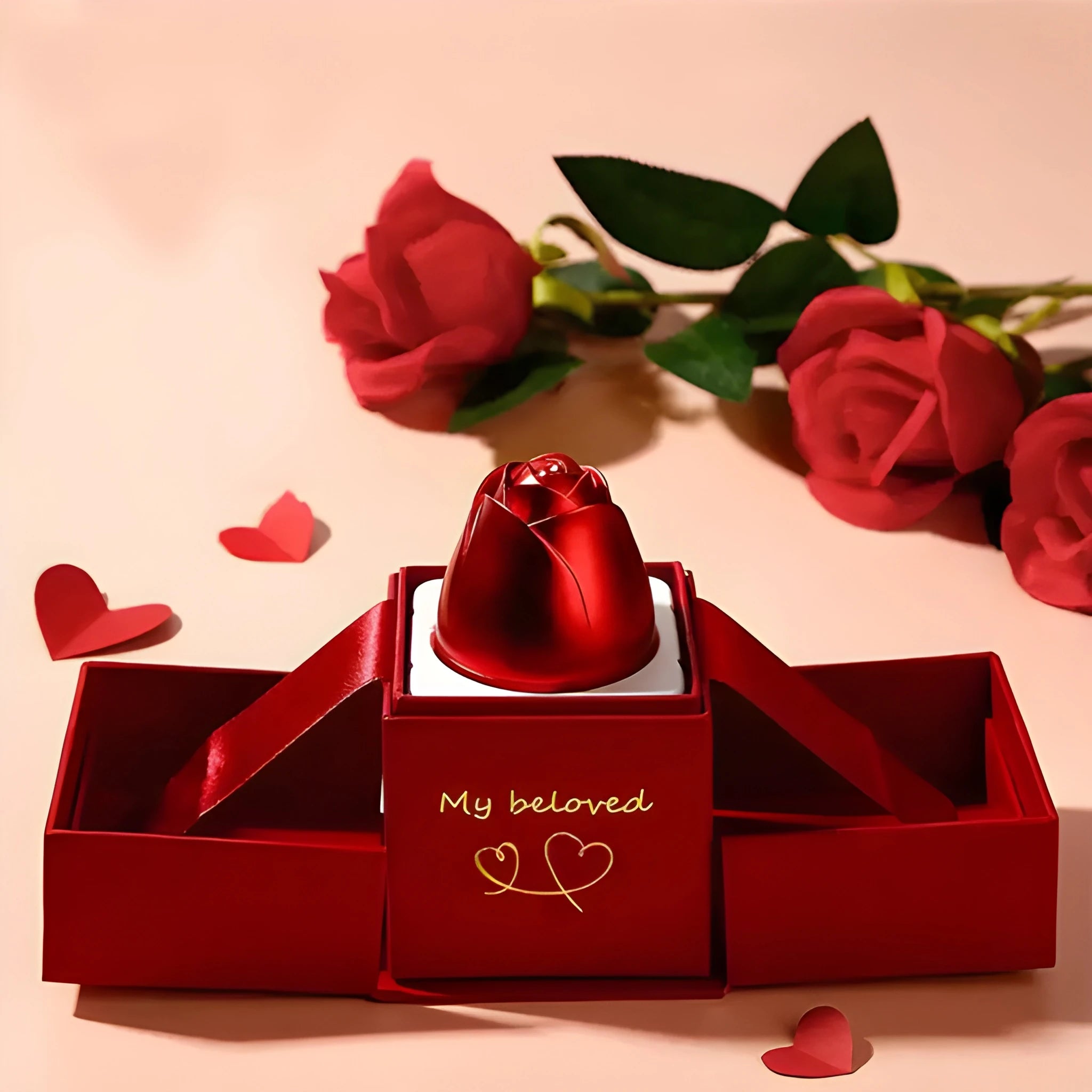 Eternal rose jewelry box