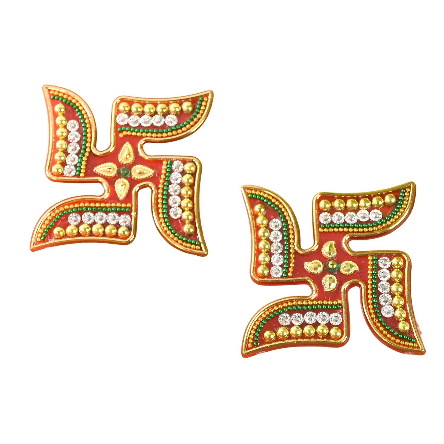Swastik rangoli set – pack of 2