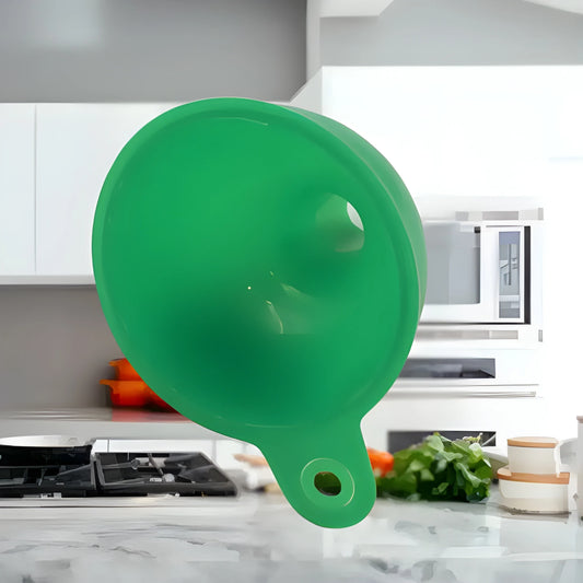Flexible Silicone Kitchen Funnel - Home &