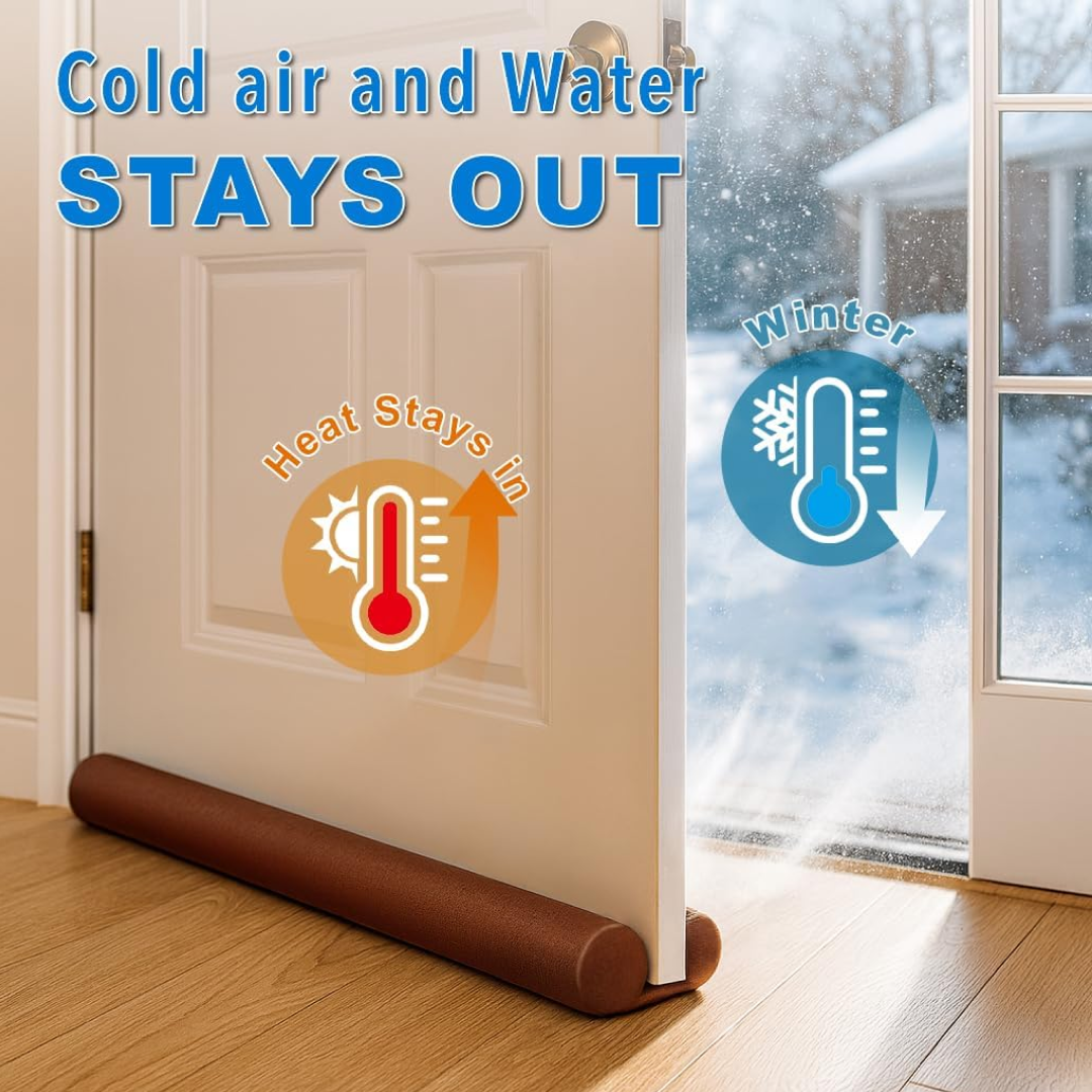Twin Door Draft Stopperguard Protector