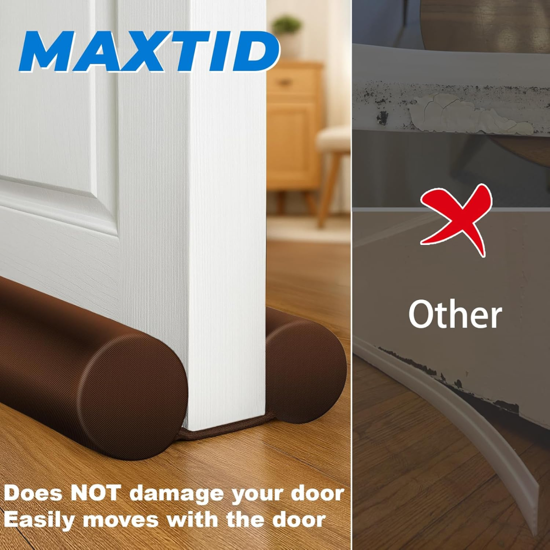 Twin Door Draft Stopperguard Protector