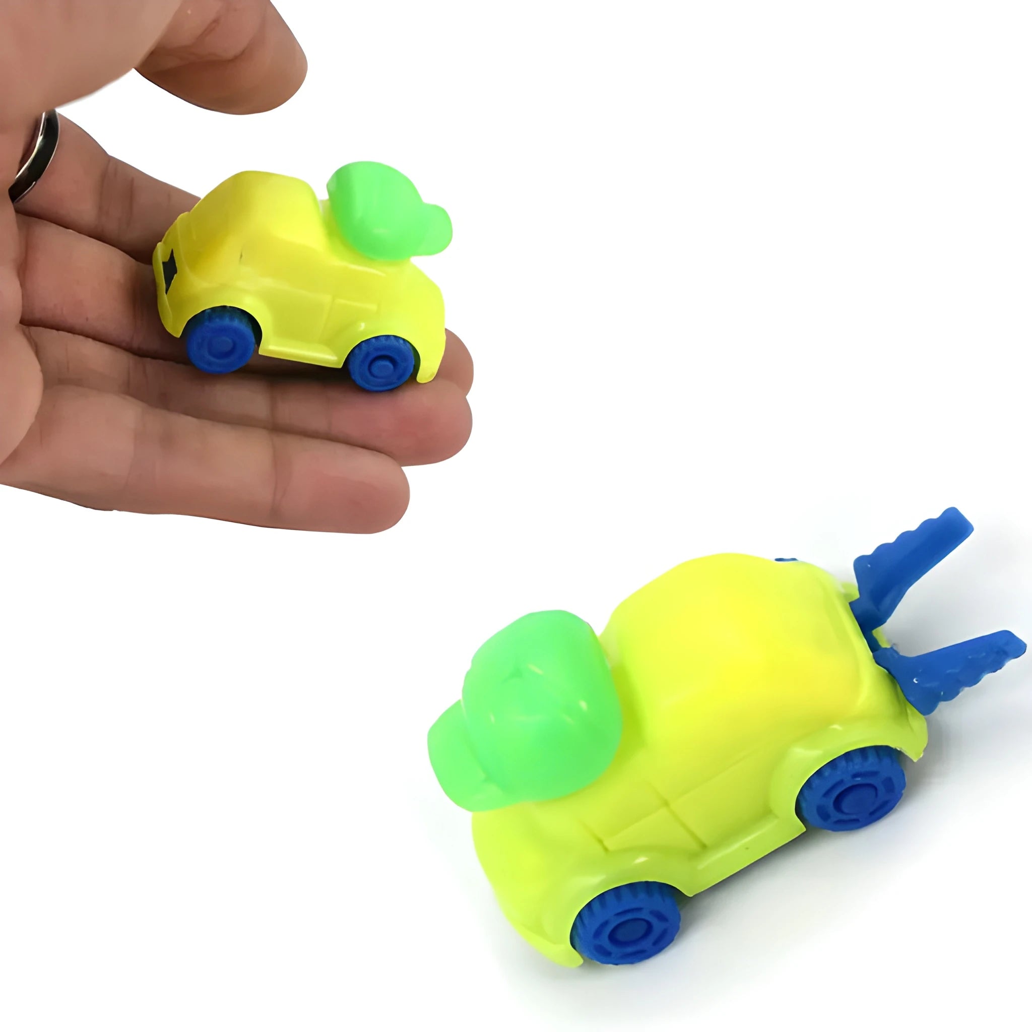 Friction-powered vehicle set