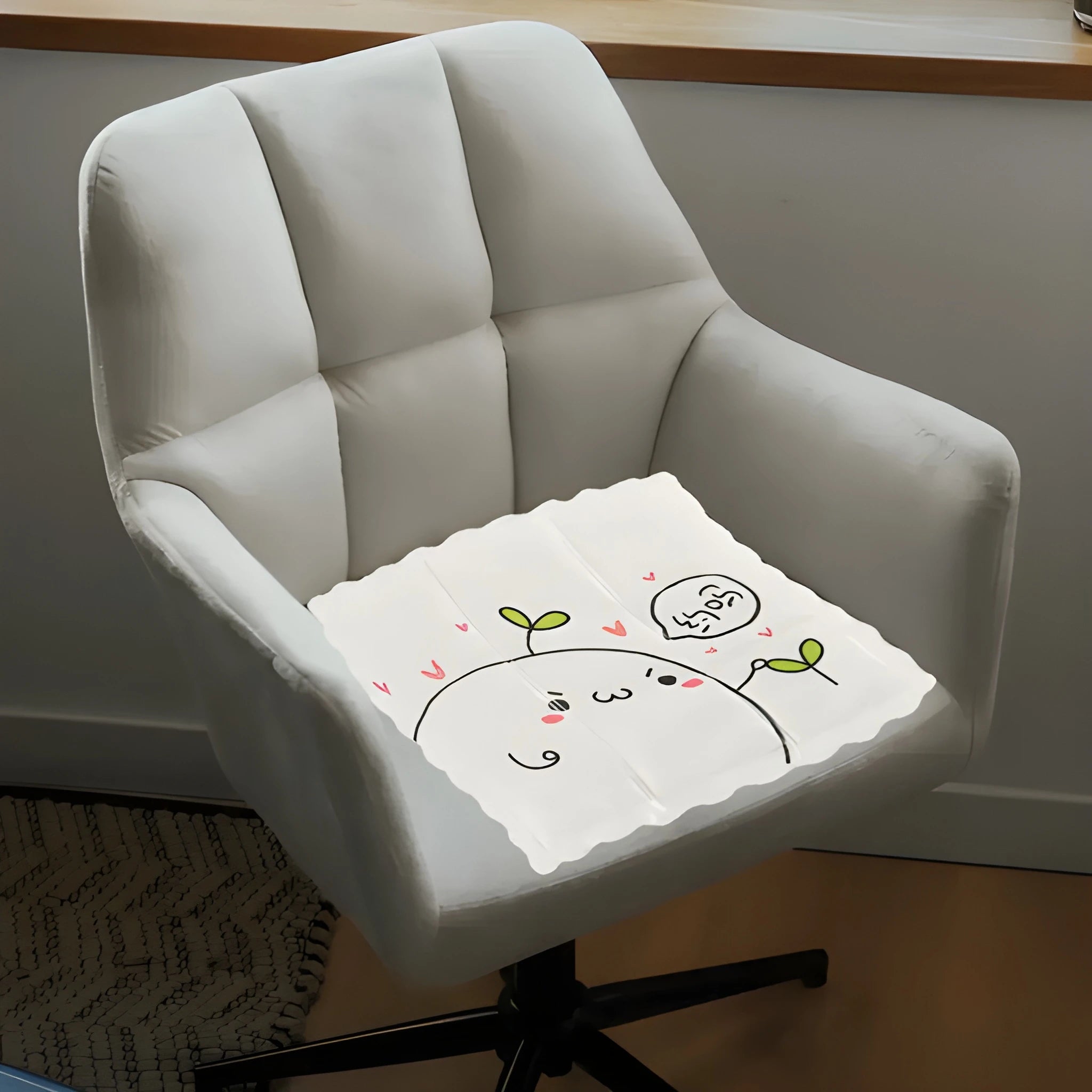 Gel cooling seat cushion