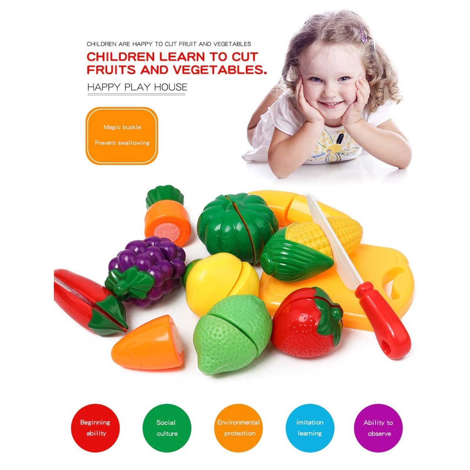 Best sliceable fruit toy set - play food | 2025 | fast shipping