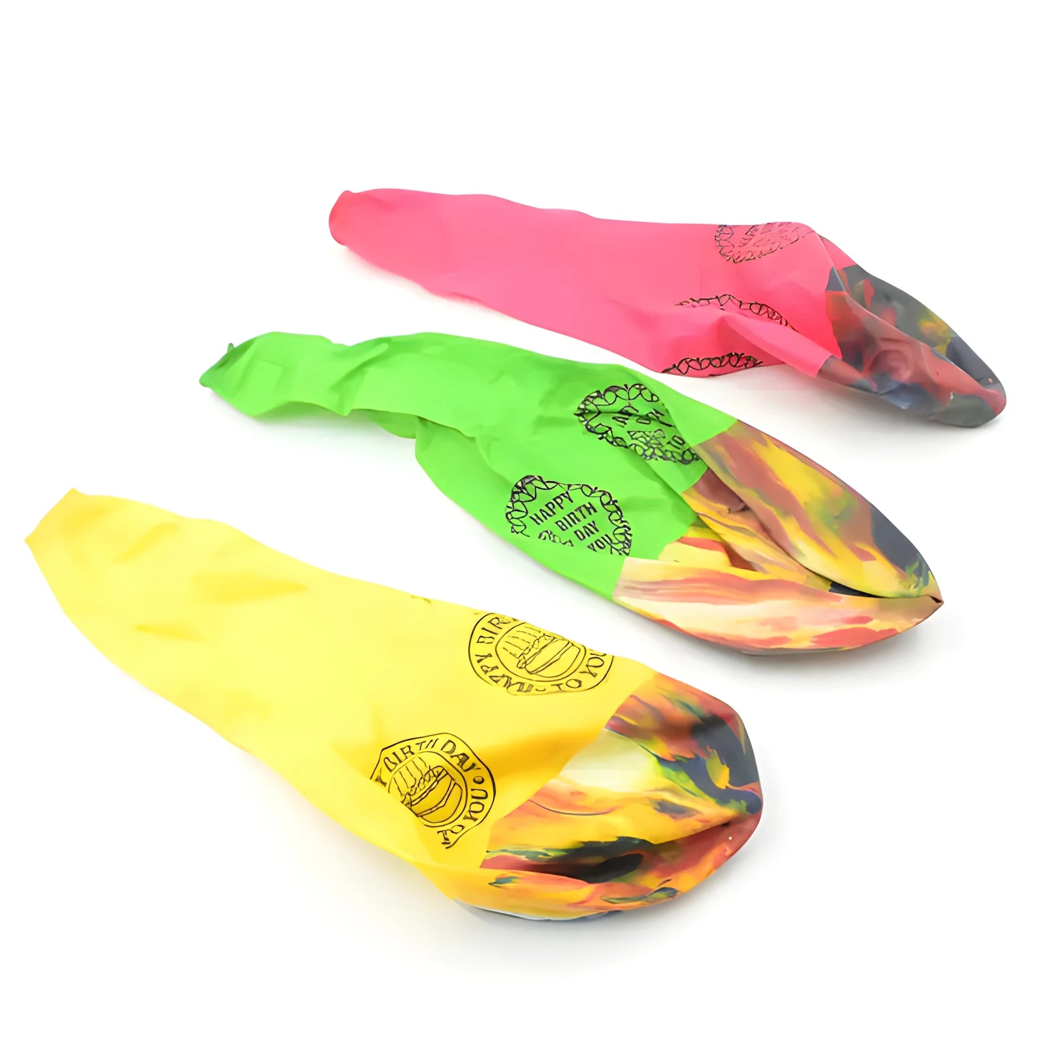 Giant rainbow party balloons