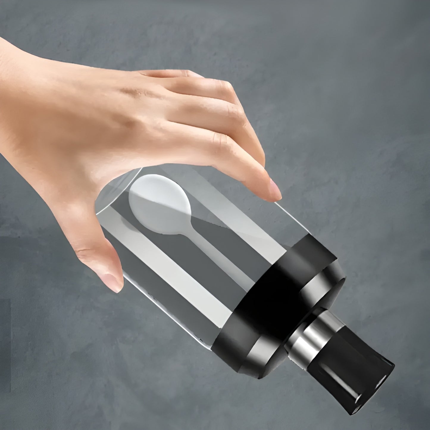 Glass Spice Dispenser Jar - Home & Kitchen