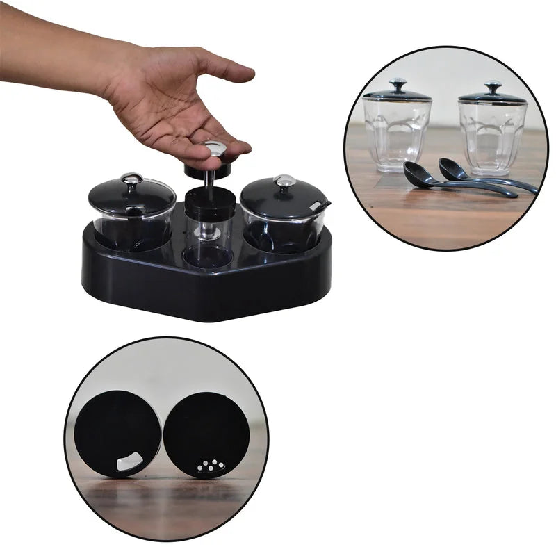 Airtight spice storage box