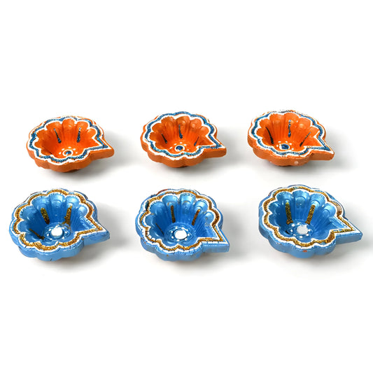 Best hand-painted clay diya set - religious items | 2025 | fast shipping