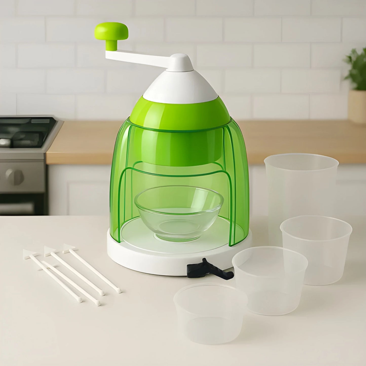 Best hand crank snow cone maker - ice crushers | 2025 | fast shipping