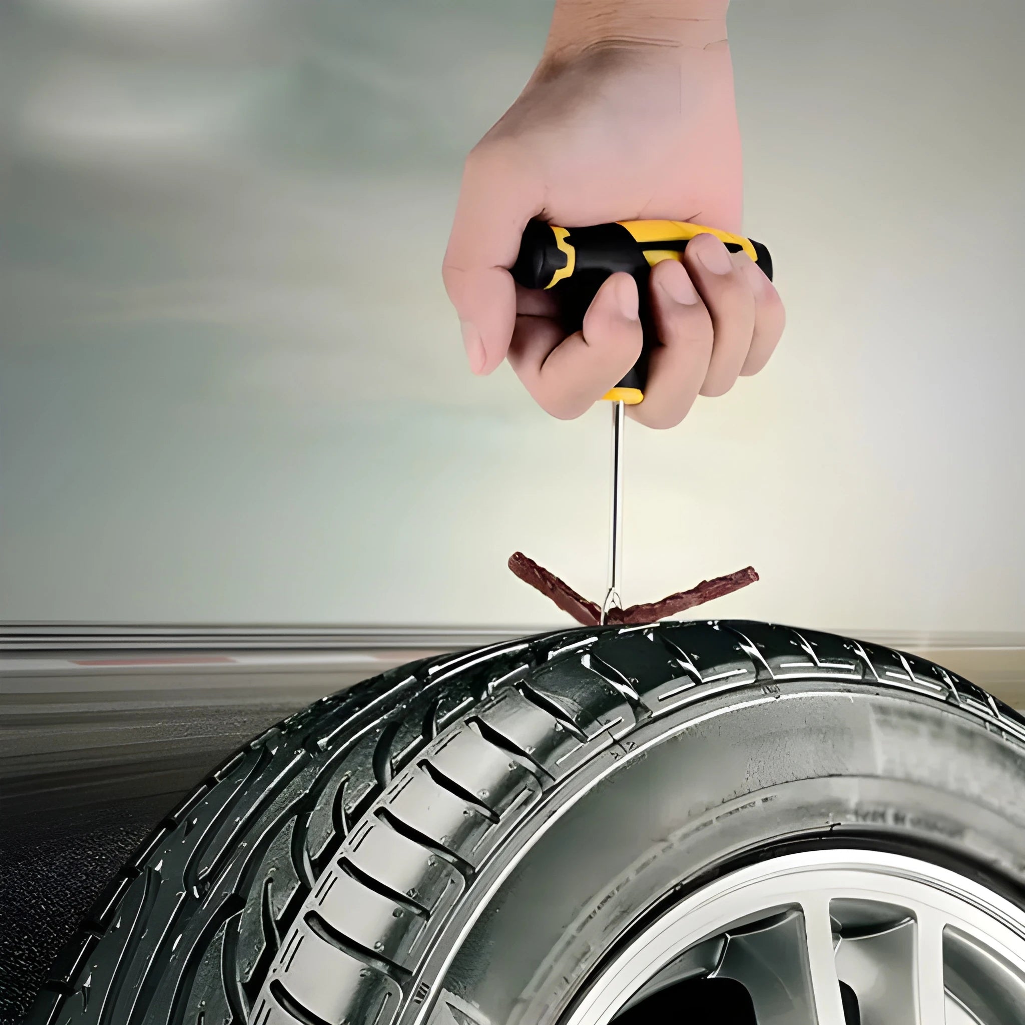 Heavy-duty tire repair plugs