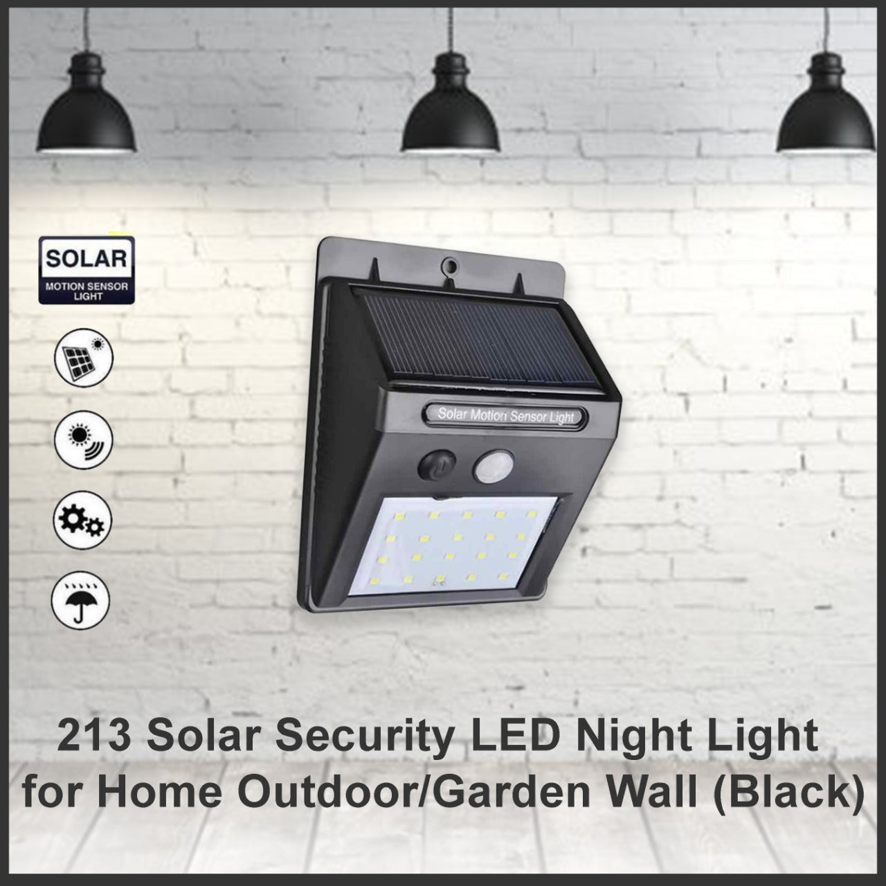 Solar Security Led Light (20-Pcs)