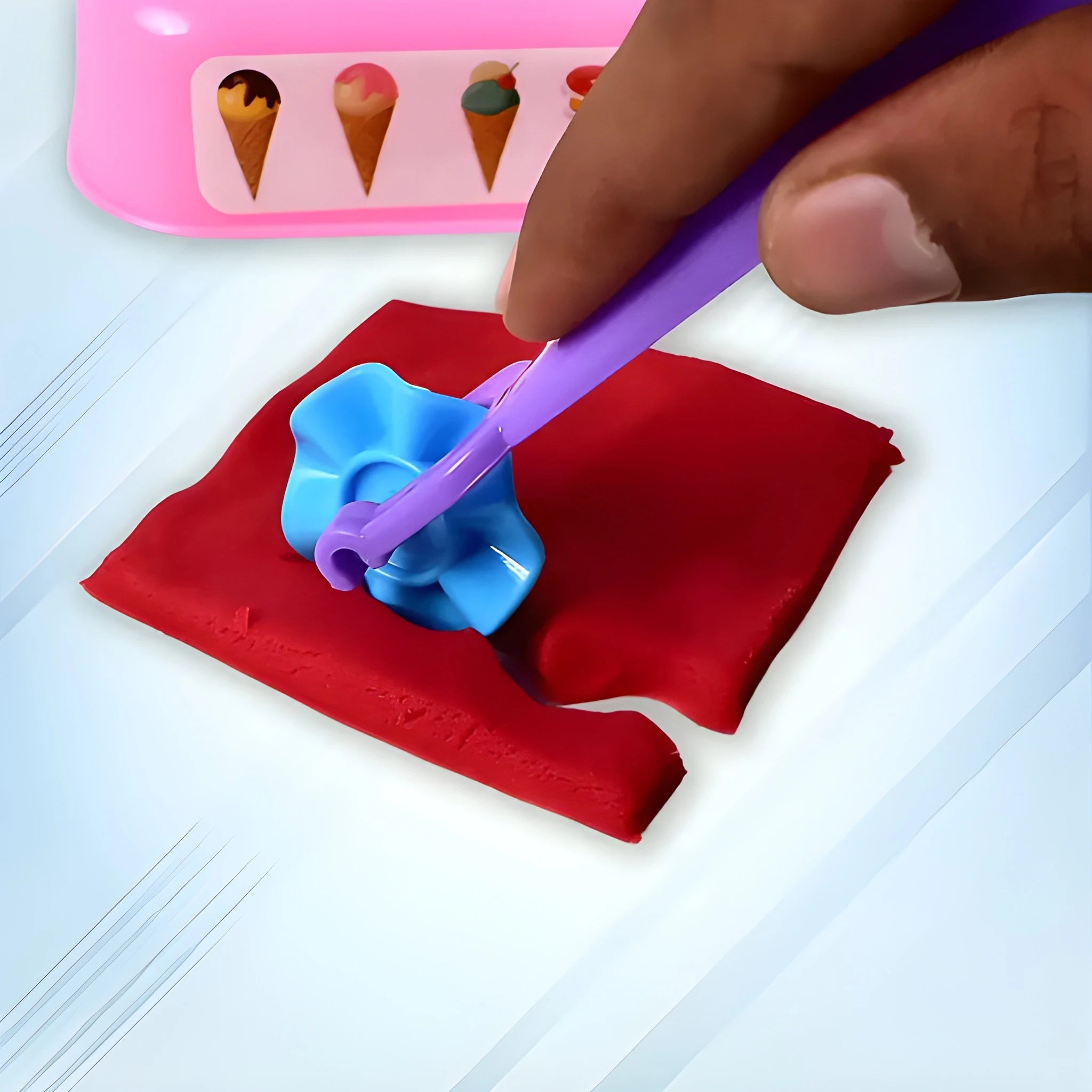 Ice cream maker dough set