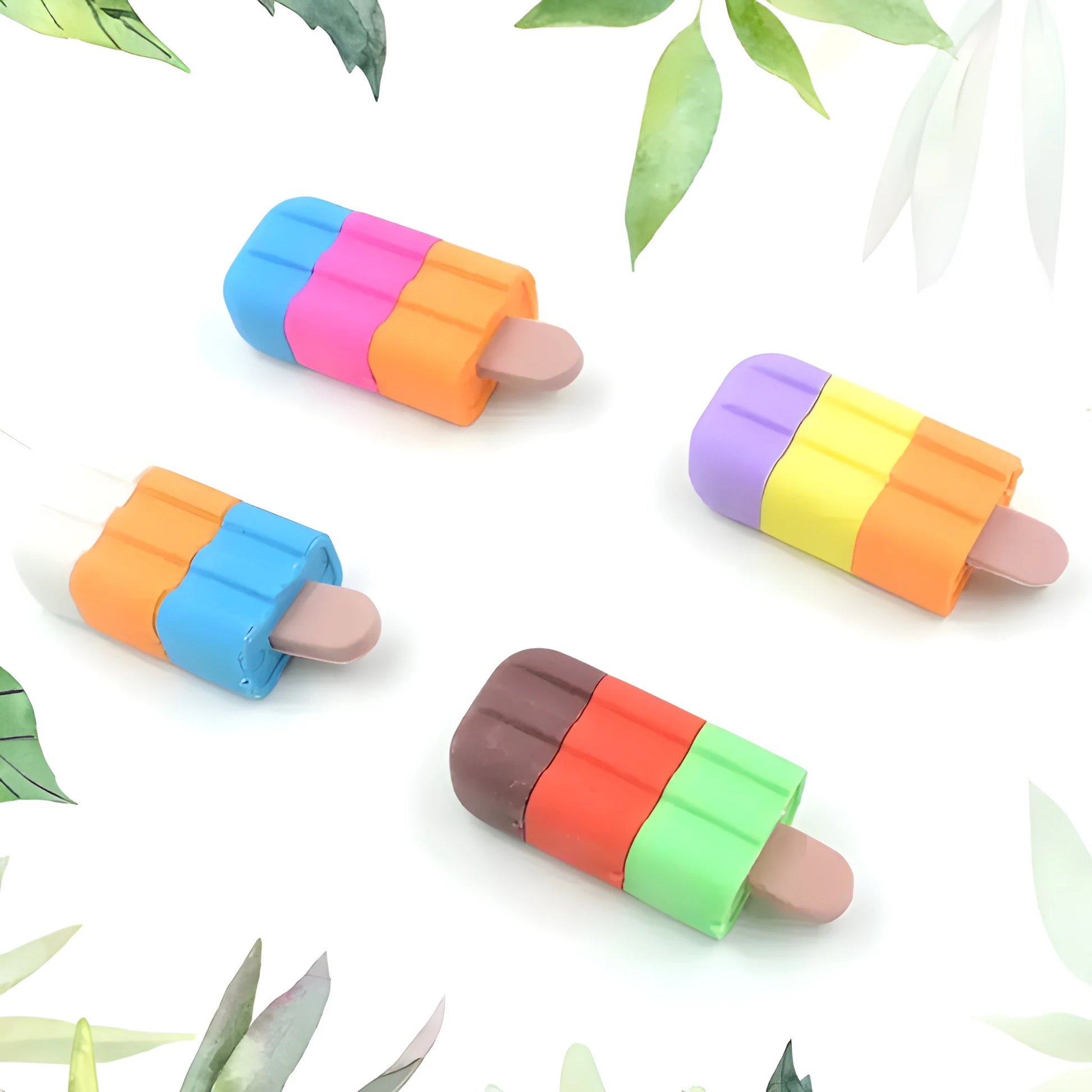 Ice Cream Shaped Erasers - Stationery