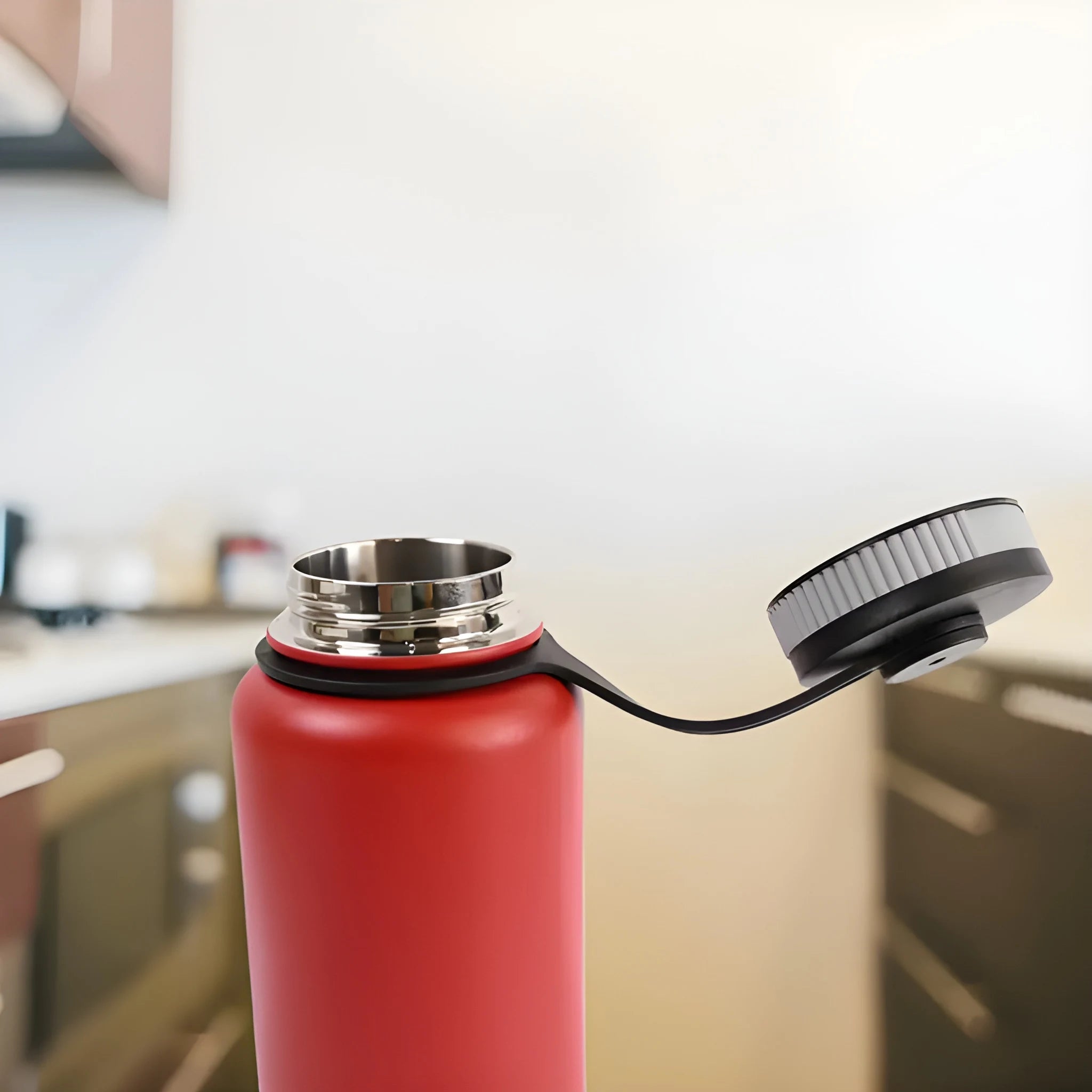 Insulated water bottle thermos