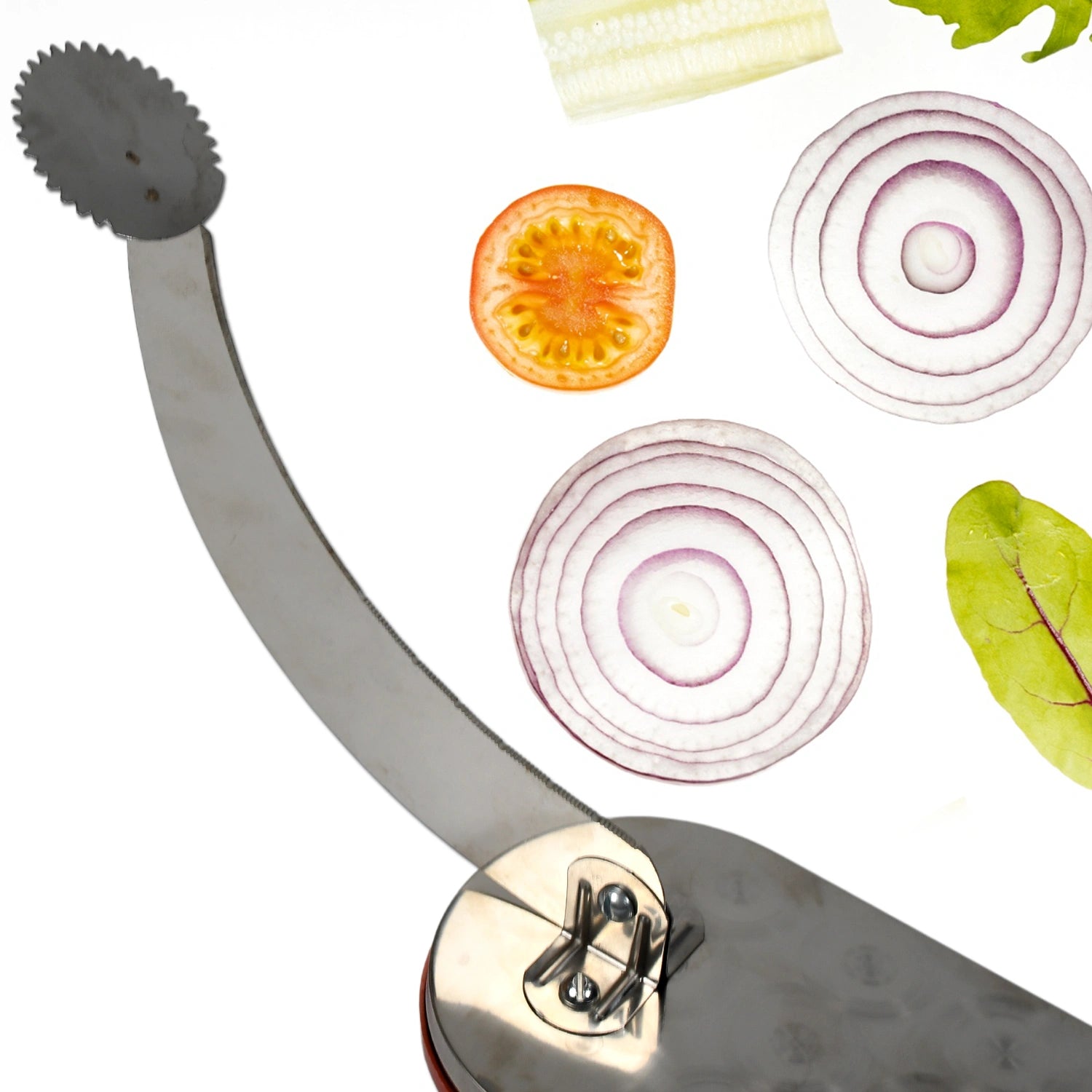 Steel vegetable cutter