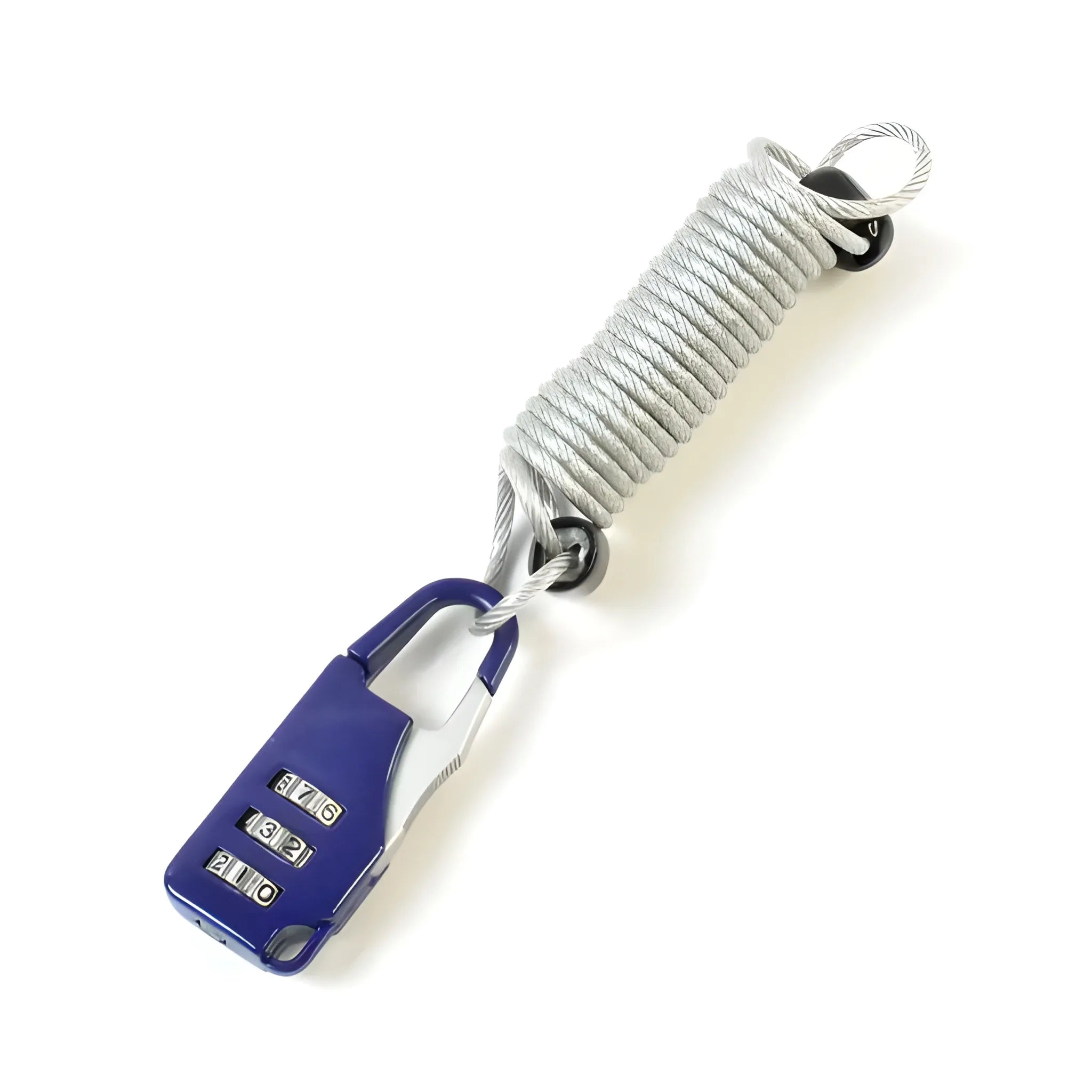 Keyless cable combination lock