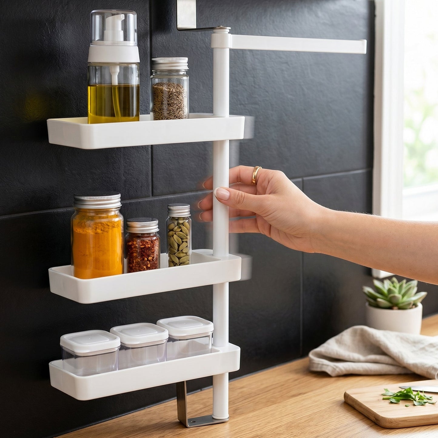 Rotating Storage Shelf
