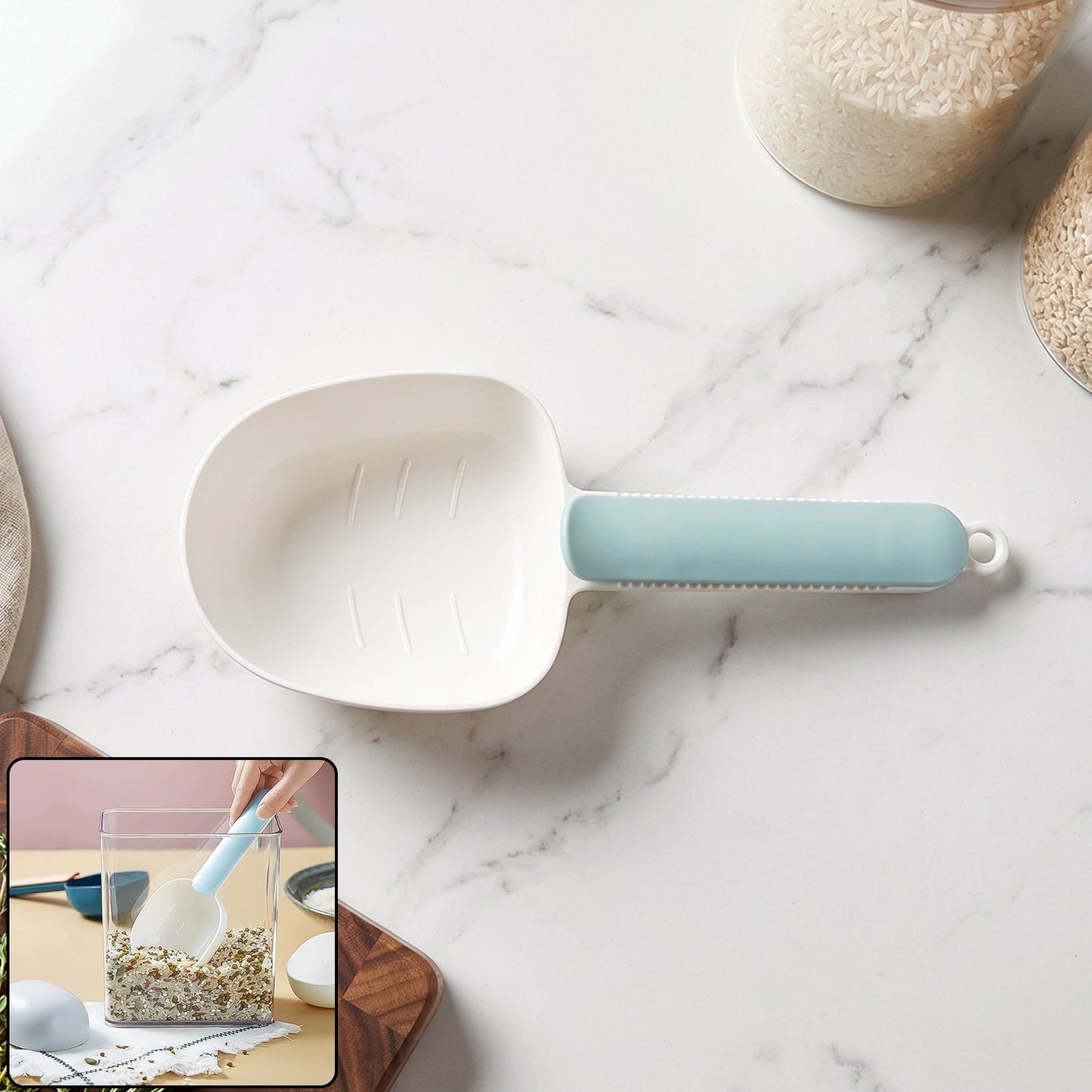 Multi-Clip Measuring Scoop
