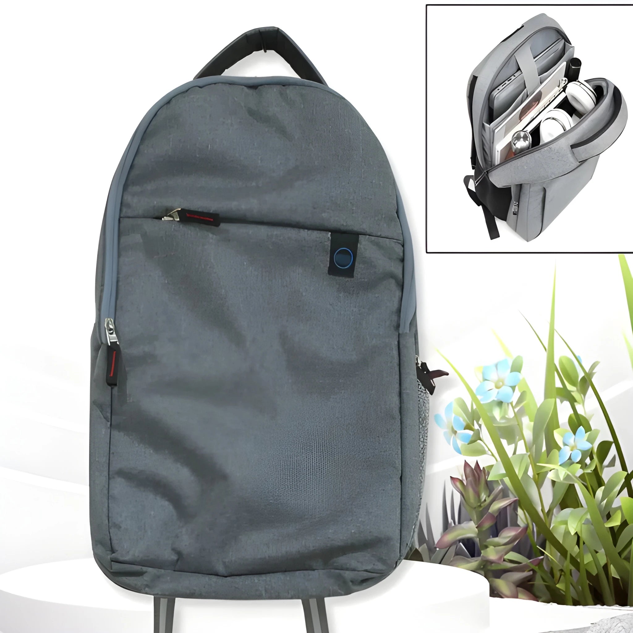 Lightweight laptop backpack bag