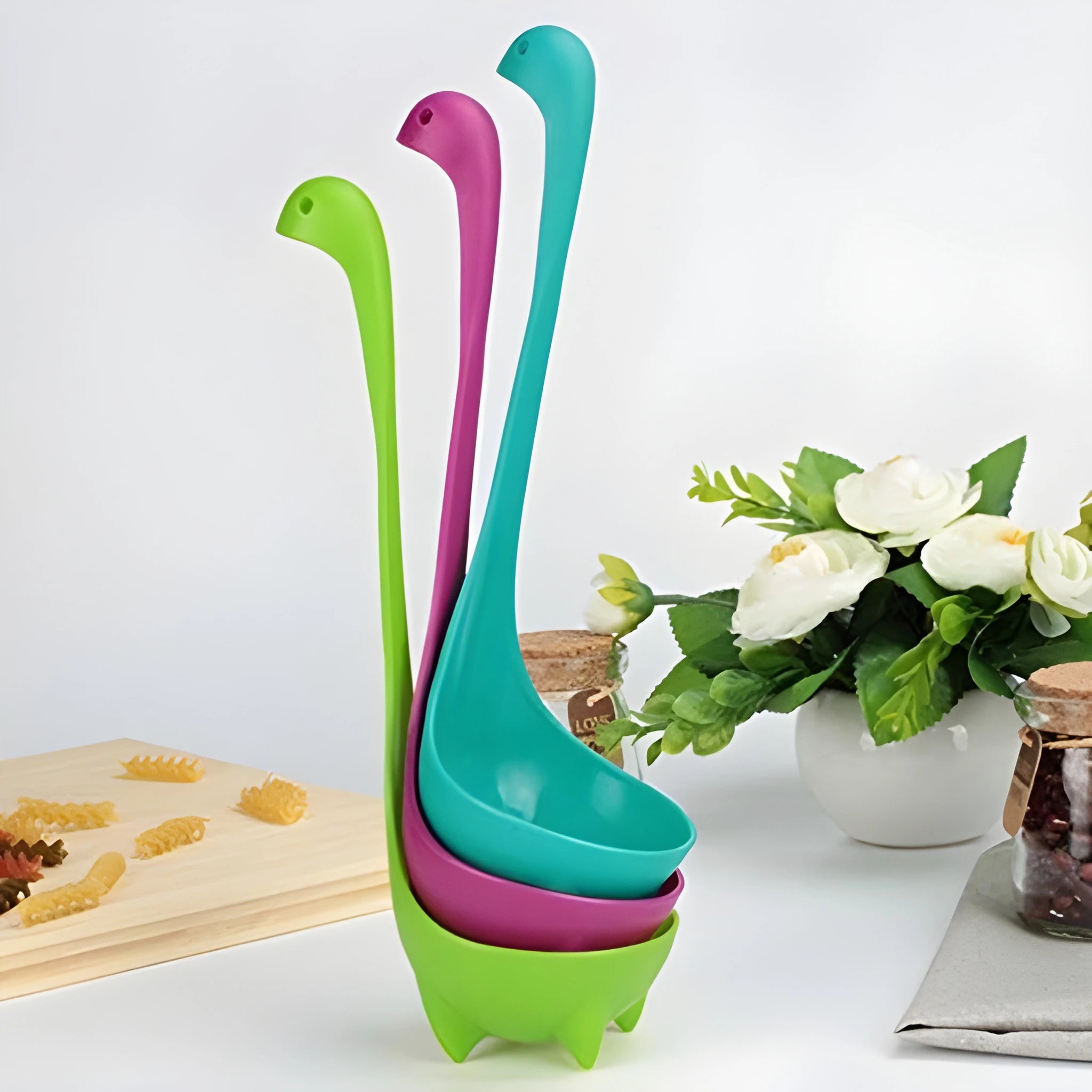 Loch ness spoon ladle