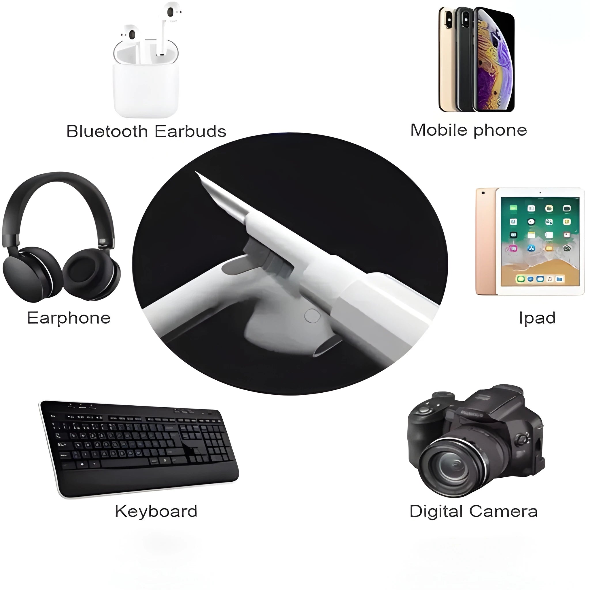 Magic electronics cleaning pen