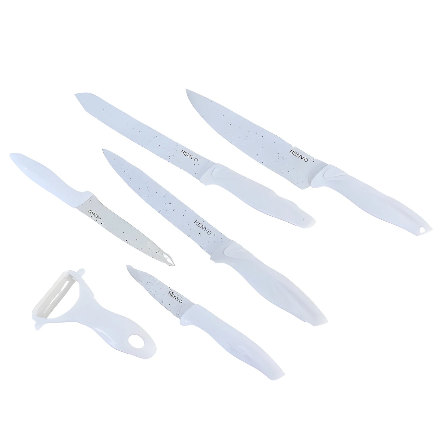 Best marble coated knife set - kitchen knives | 2025 | fast shipping