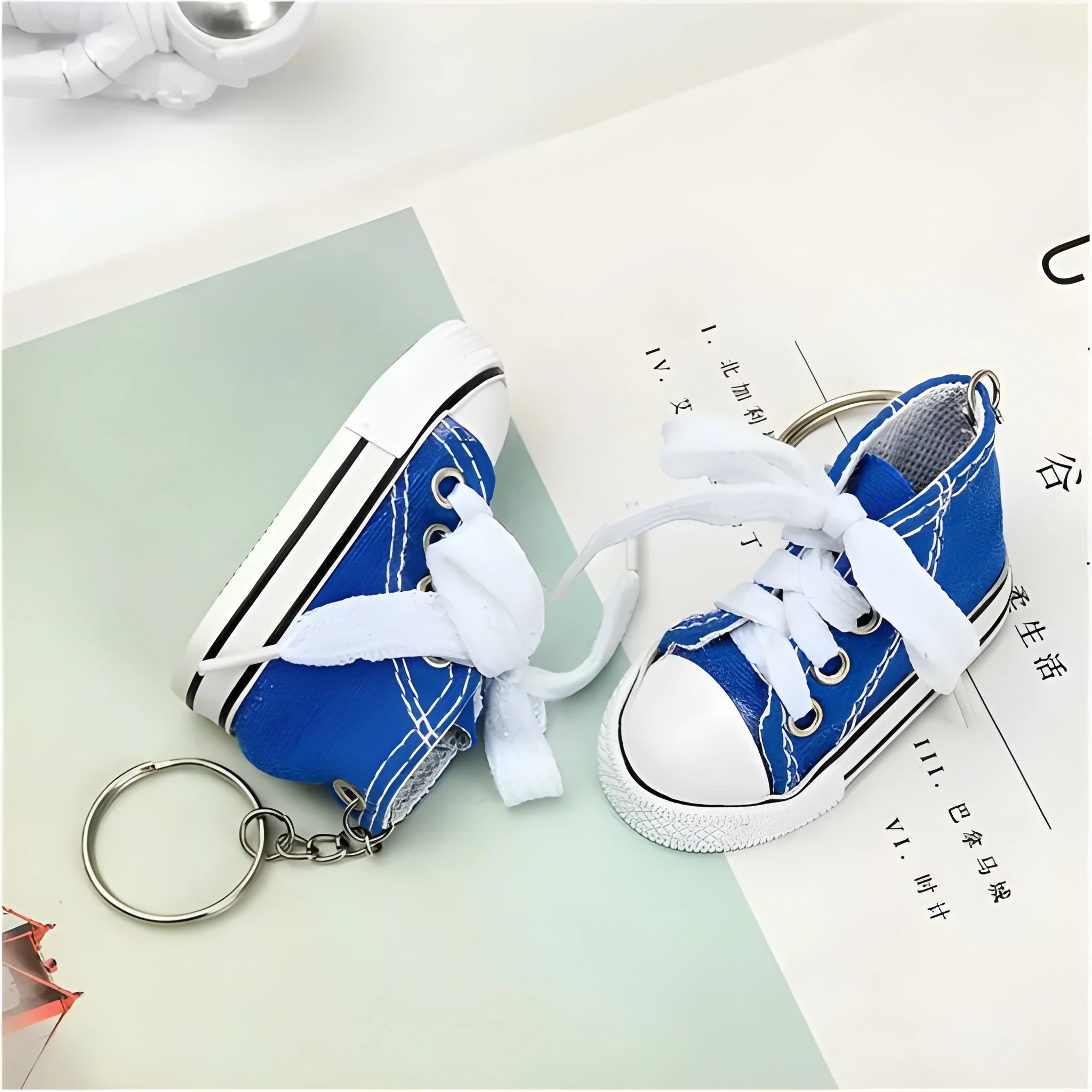 Mini converse keychain