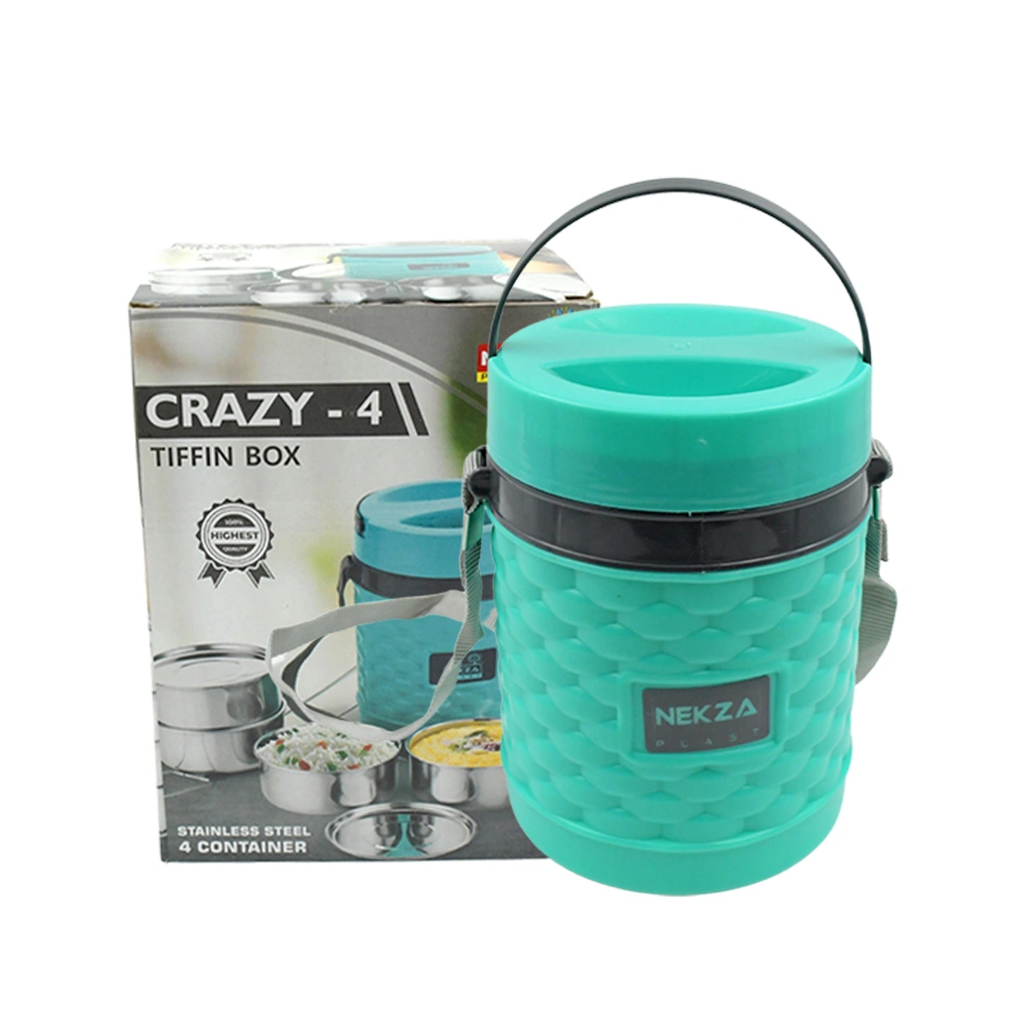 Best insulated 4 compartment stainless steel tiffin box - lunch containers | 2025 | fast shipping