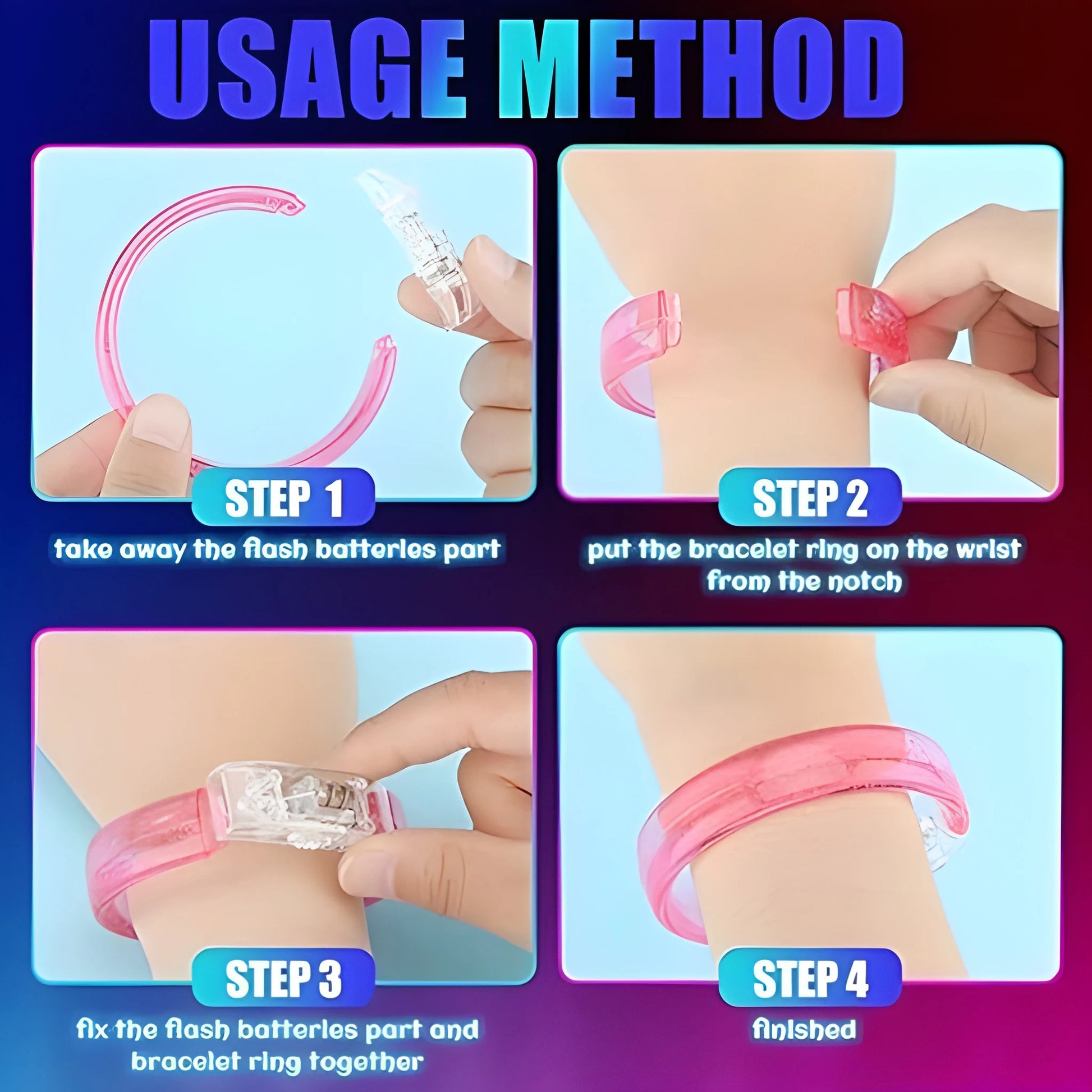 Best multi-mode led bracelet - bracelets | 2025 | fast shipping