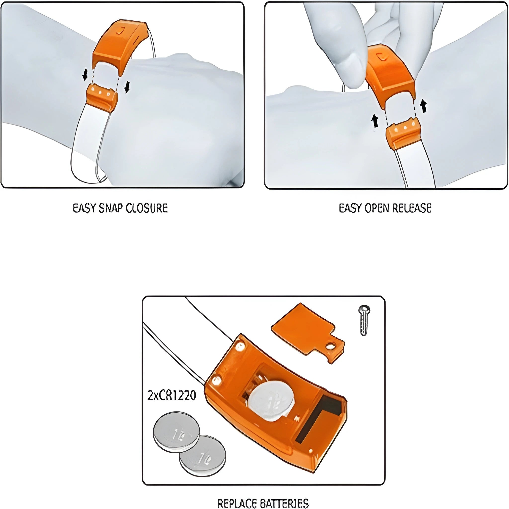 Multi-mode led bracelet
